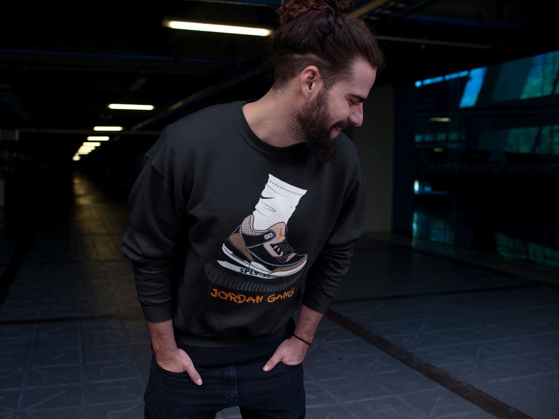 Air Jordan Gang Unisex Tops - Air Jordan 3 Desert Elephant