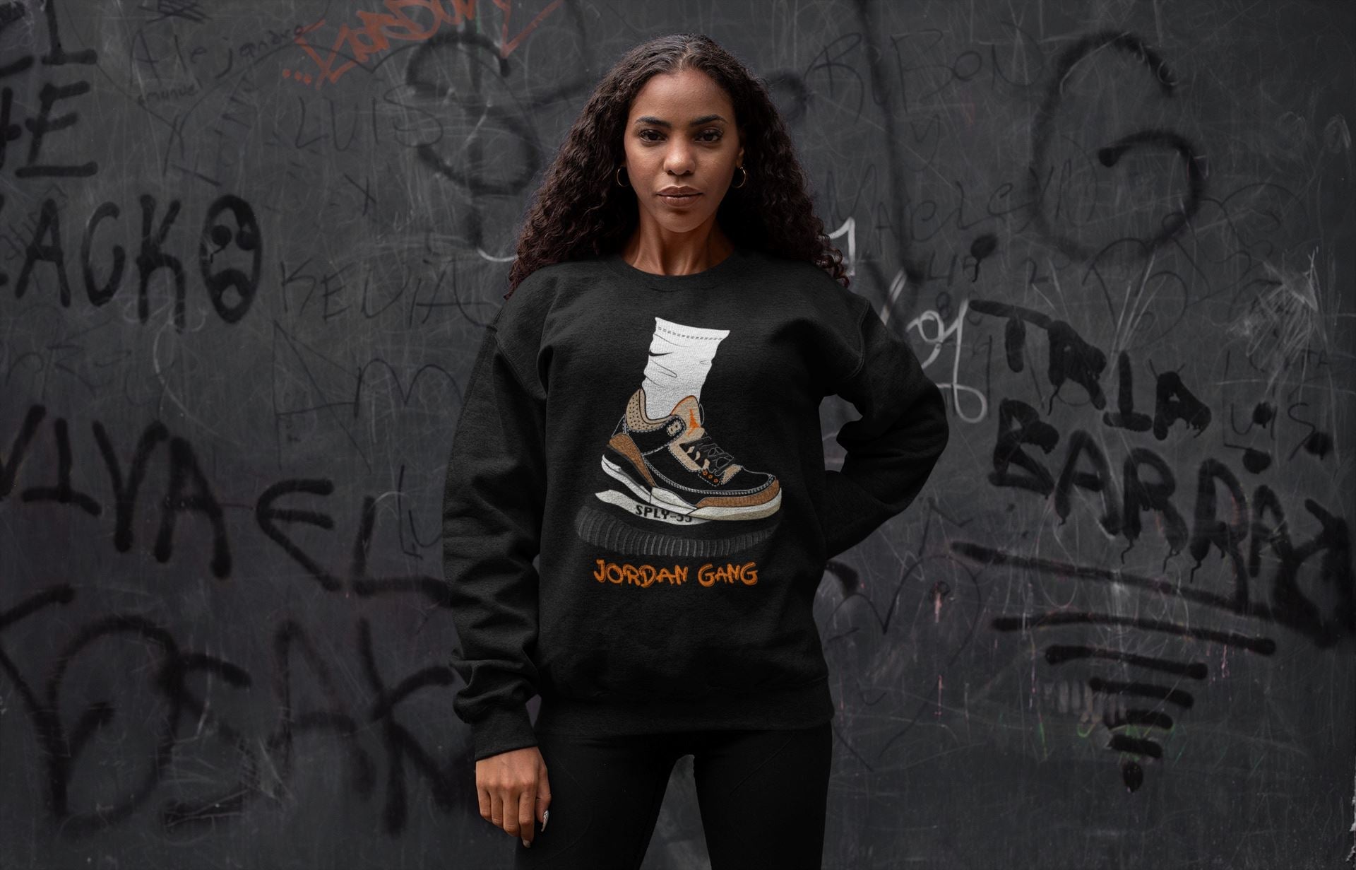 Air Jordan Gang Unisex Tops - Air Jordan 3 Desert Elephant