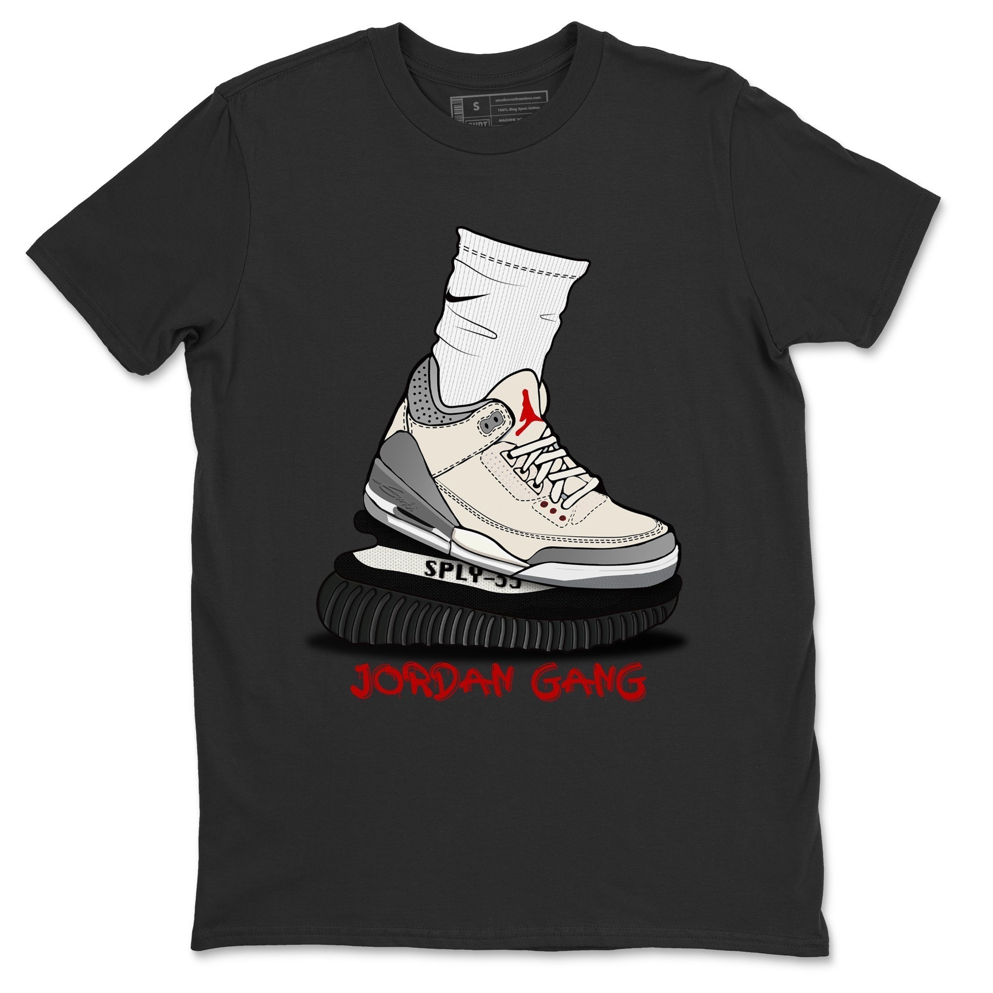 Air Jordan Gang Unisex Tops - Air Jordan 3 Muslin
