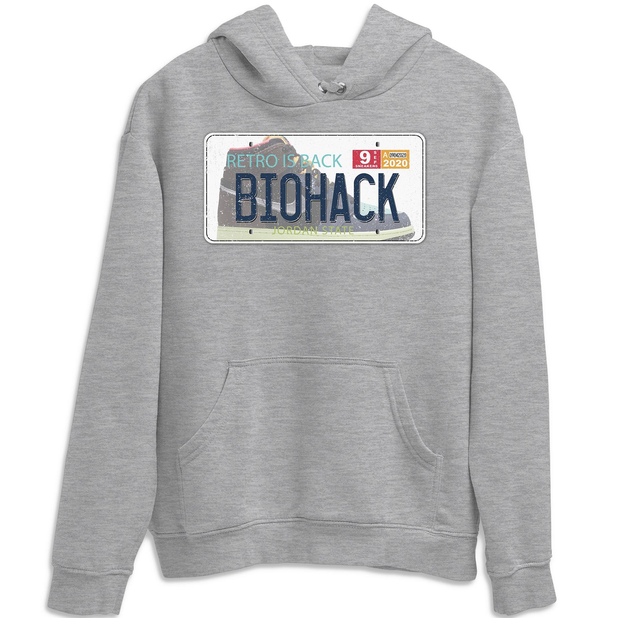 Air Jordan Plate Unisex Tops - Air Jordan 1 Bio Hack