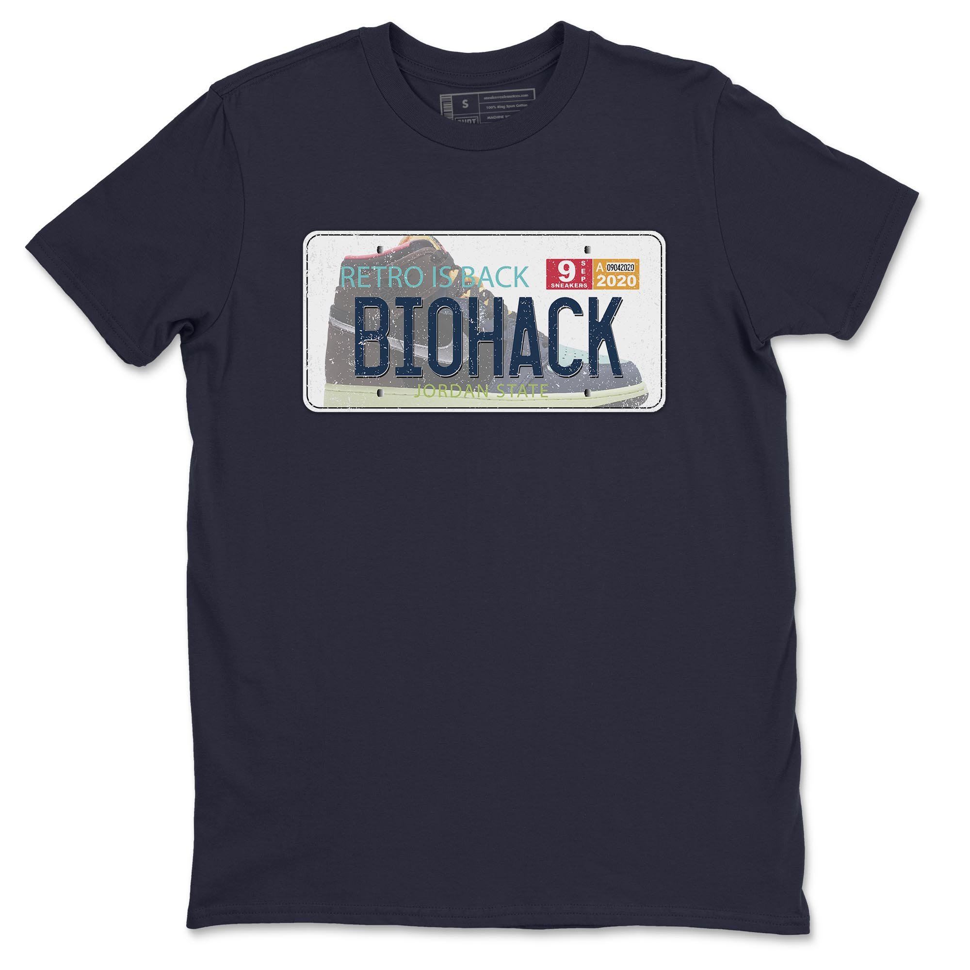 Air Jordan Plate Unisex Tops - Air Jordan 1 Bio Hack