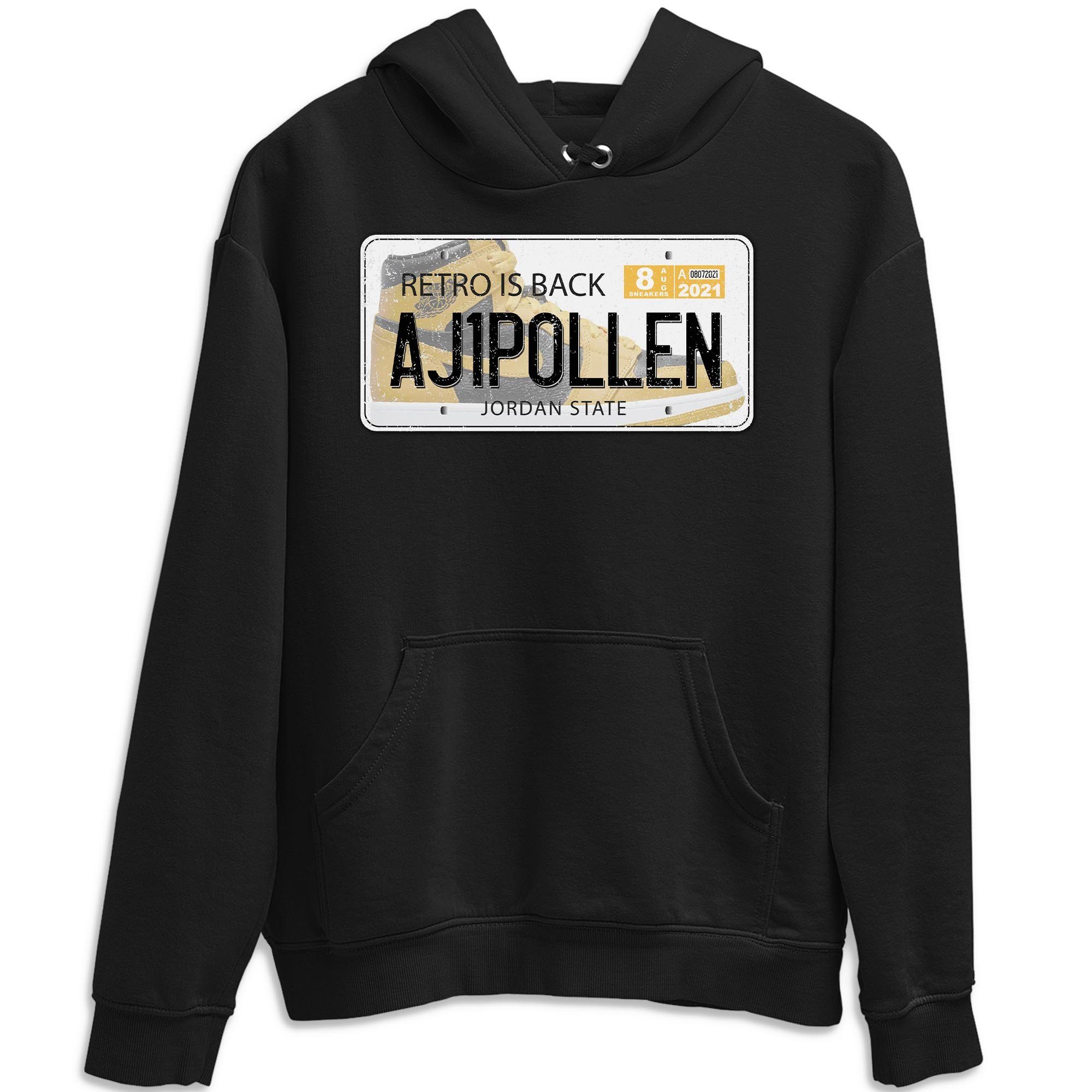 Jordan Plate Unisex Tops - Air Jordan 1 Pollen