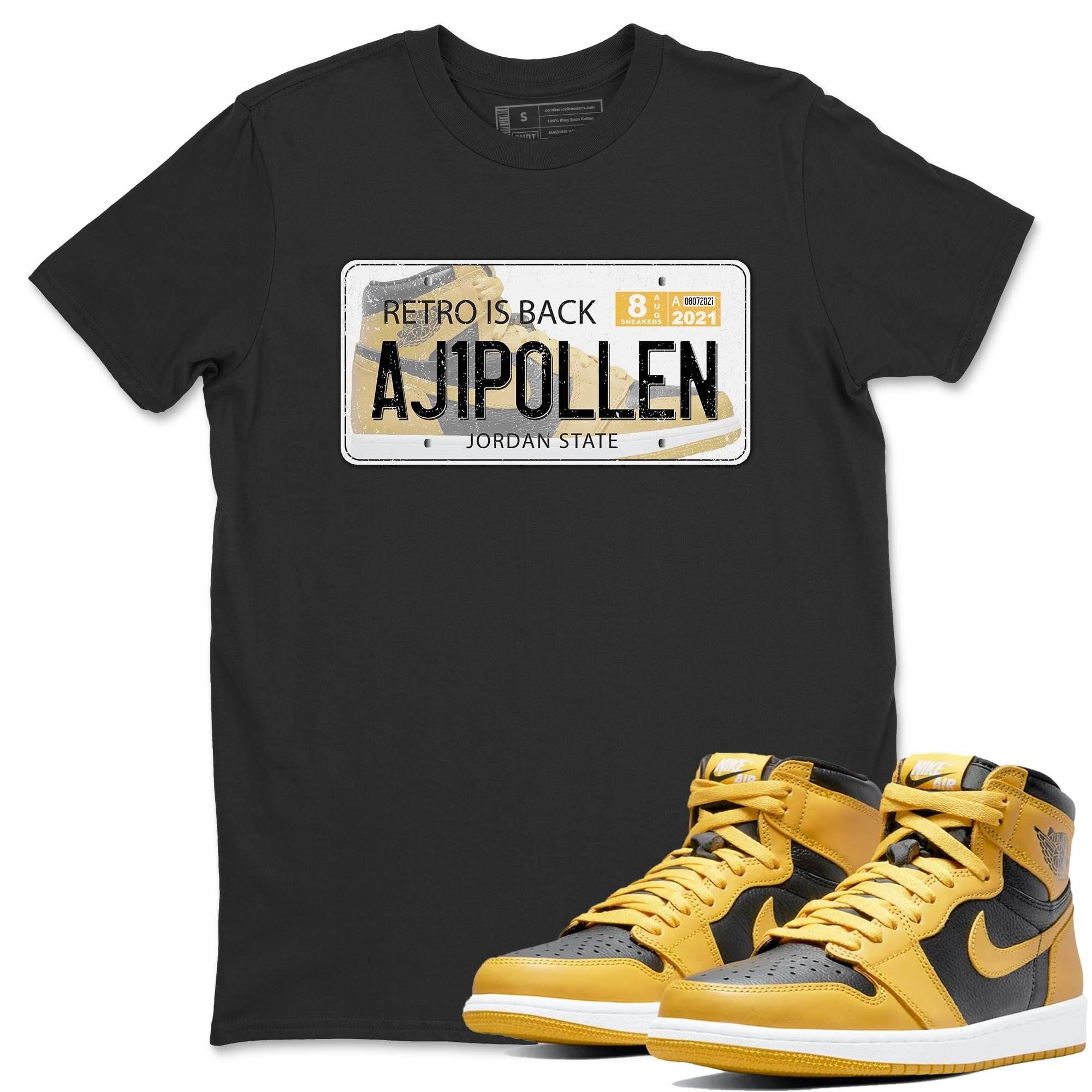 Jordan Plate Unisex Tops - Air Jordan 1 Pollen