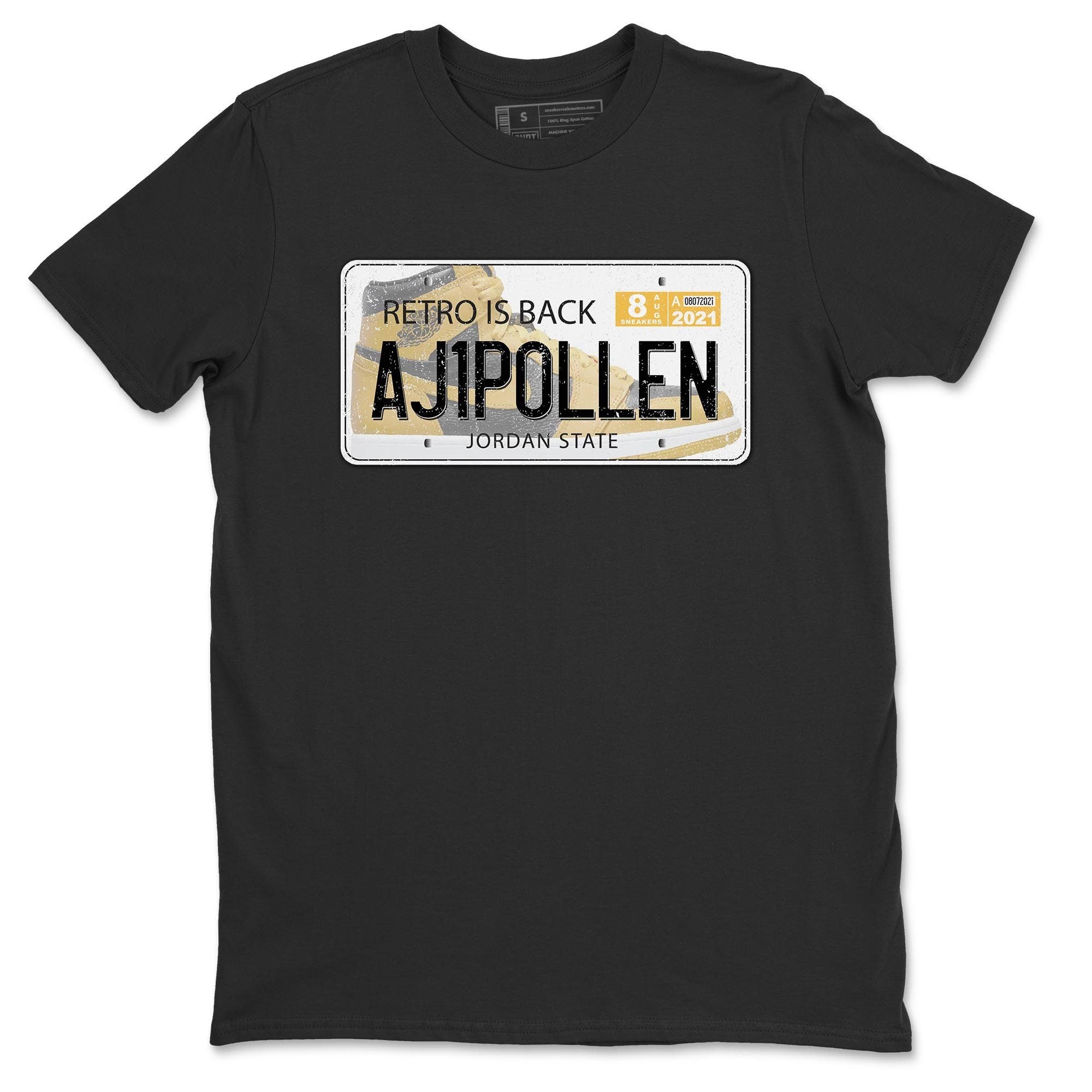 Jordan Plate Unisex Tops - Air Jordan 1 Pollen