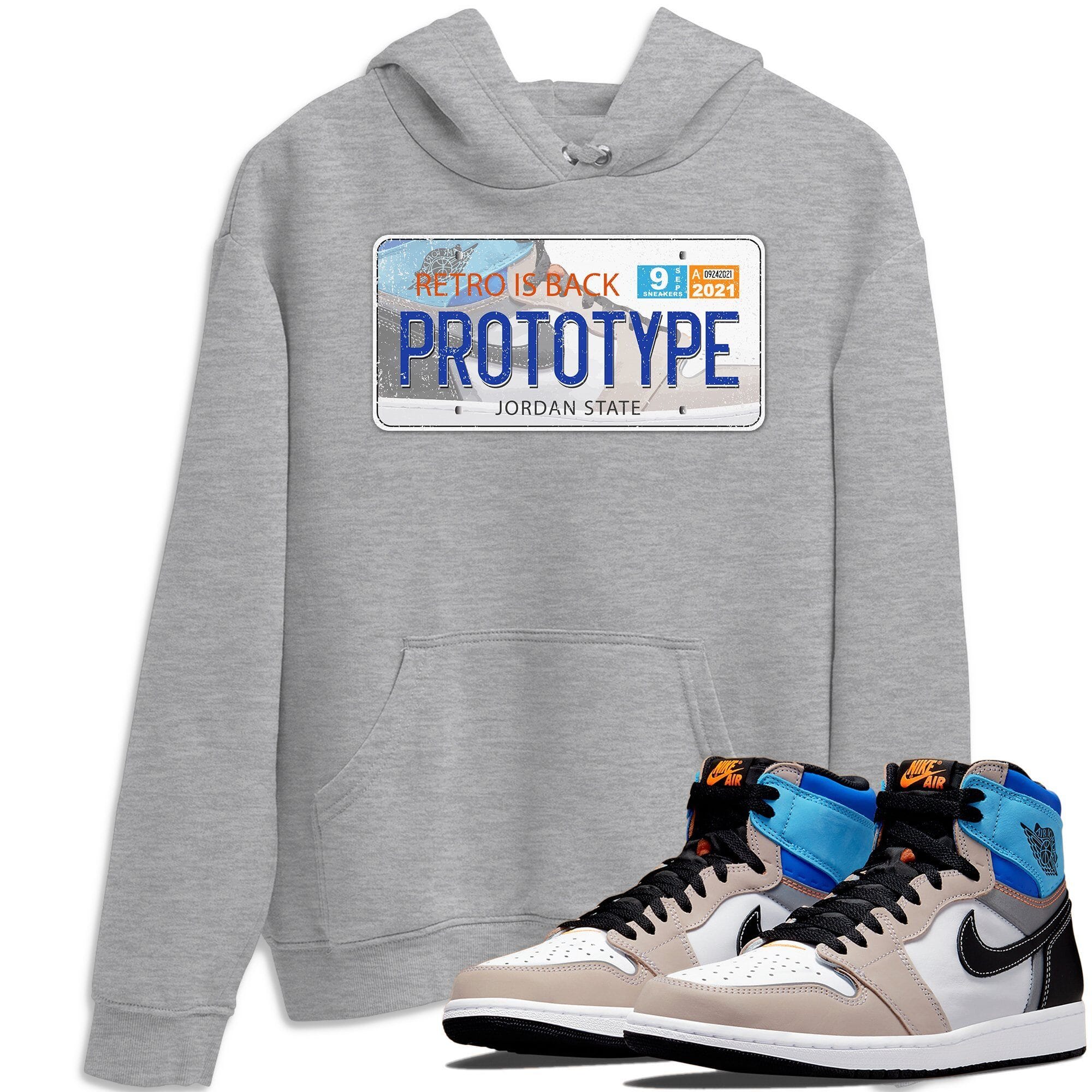 Jordan Plate Unisex Tops - Air Jordan 1 Prototype