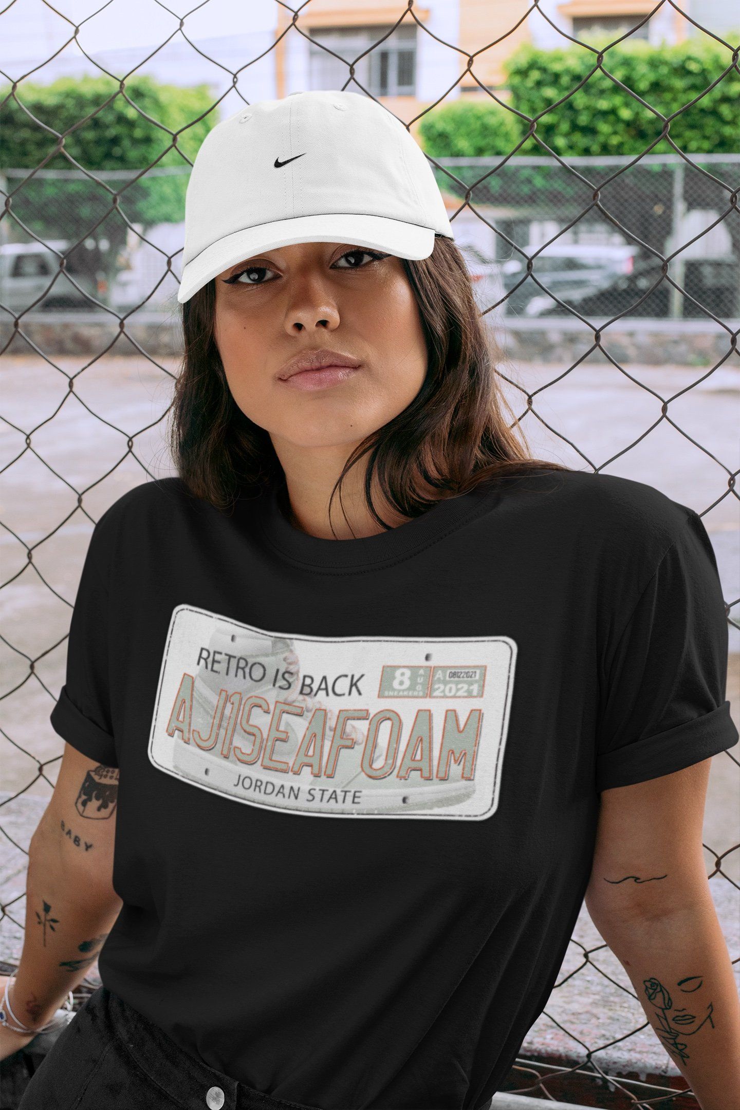 Jordan Plate Unisex Tops - Air Jordan 1 Seafoam