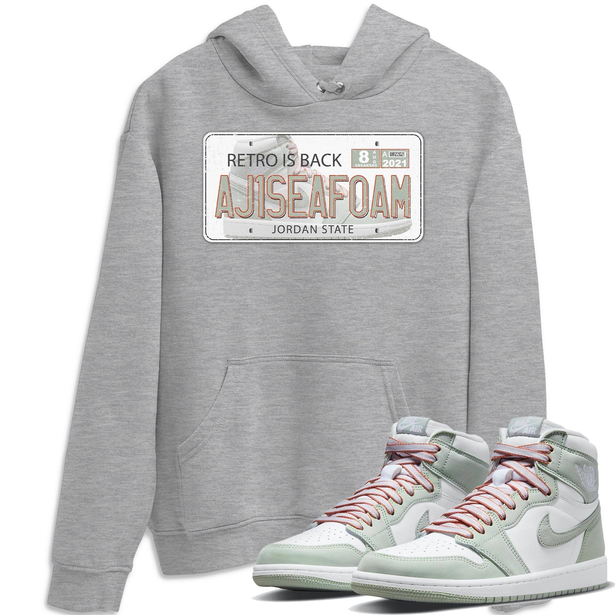 Jordan Plate Unisex Tops - Air Jordan 1 Seafoam