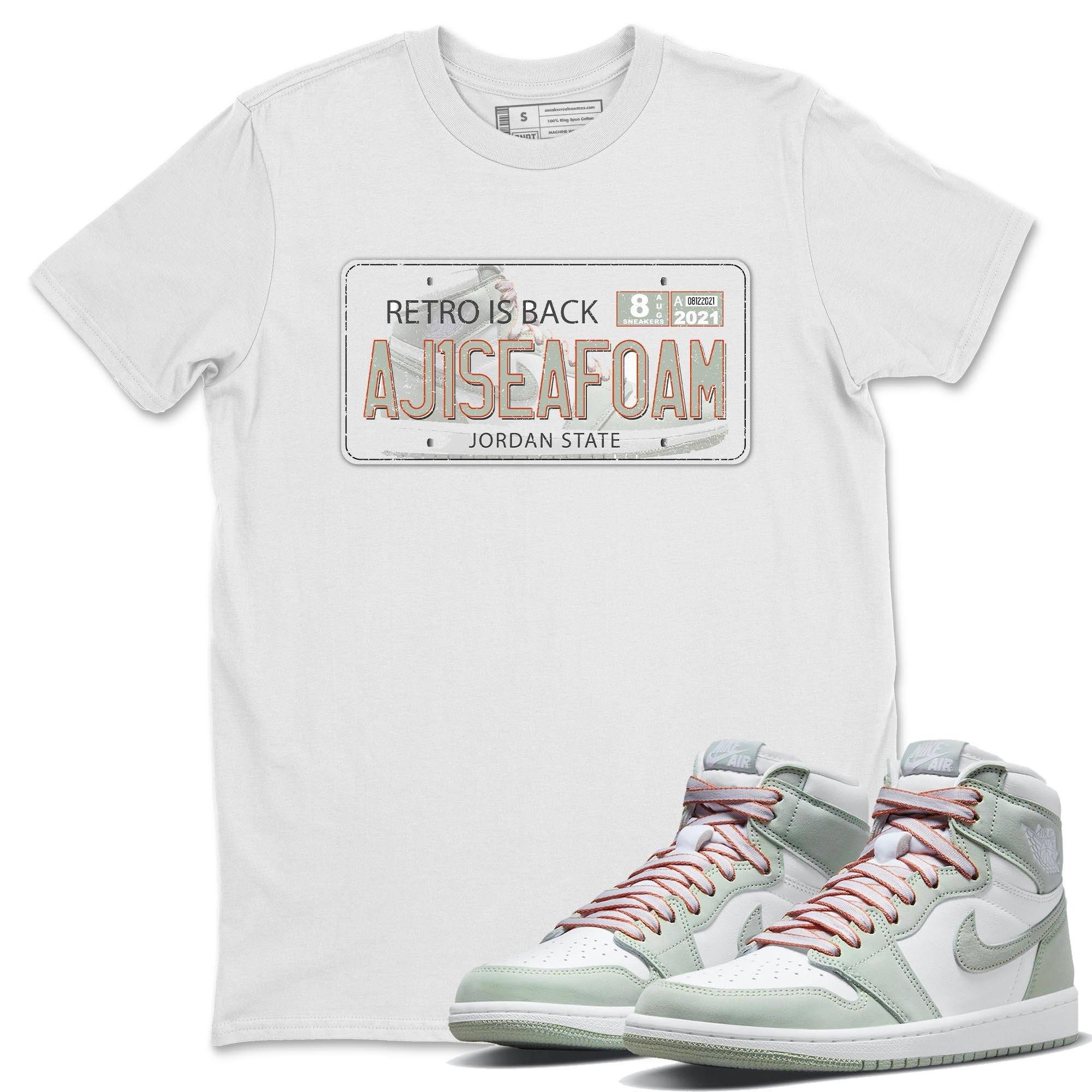Jordan Plate Unisex Tops - Air Jordan 1 Seafoam