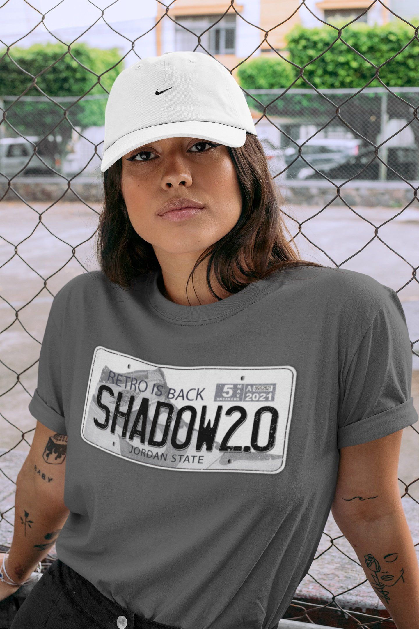 Jordan Plate Unisex Tops - Air Jordan 1 Shadow 2.0