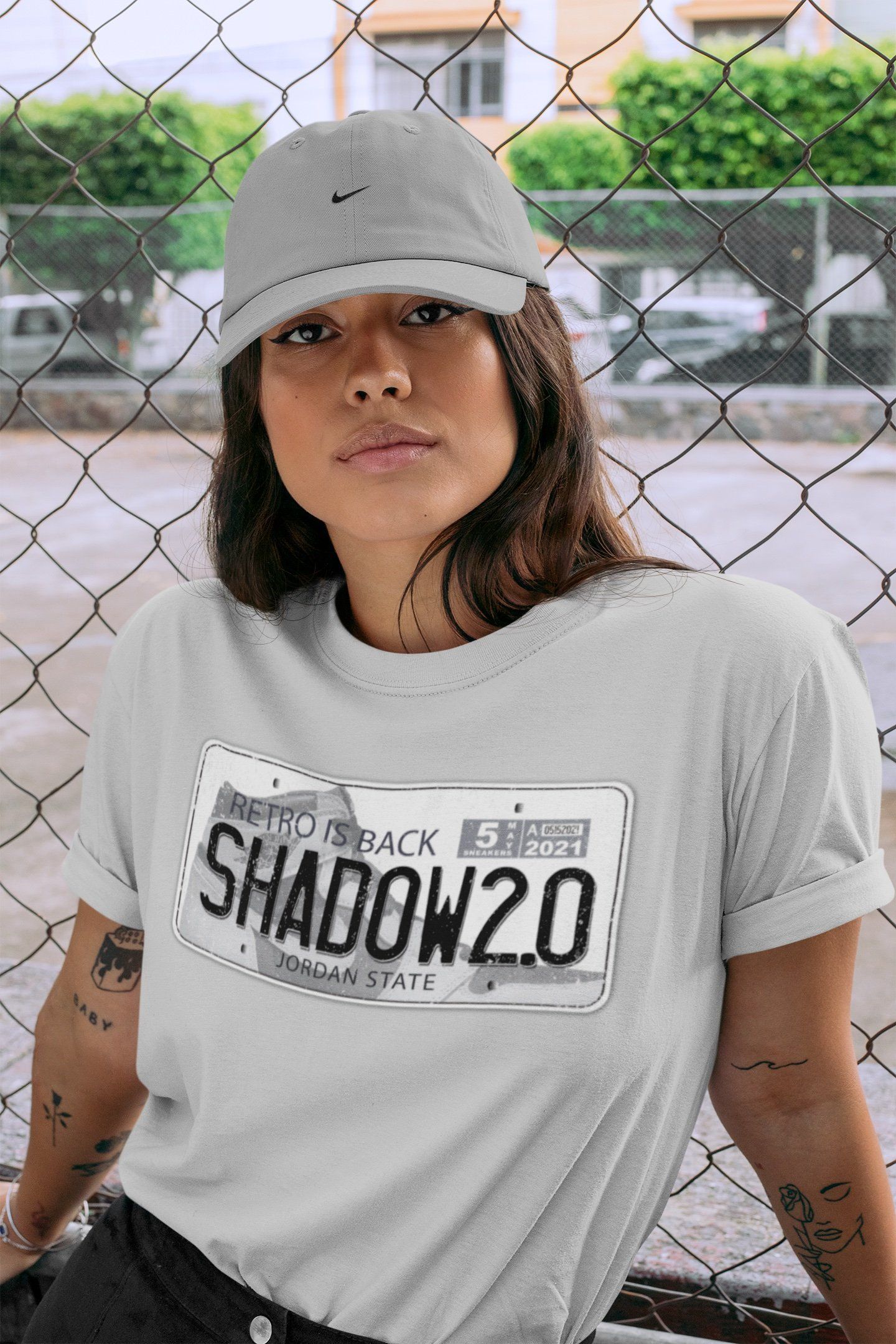 Jordan Plate Unisex Tops - Air Jordan 1 Shadow 2.0