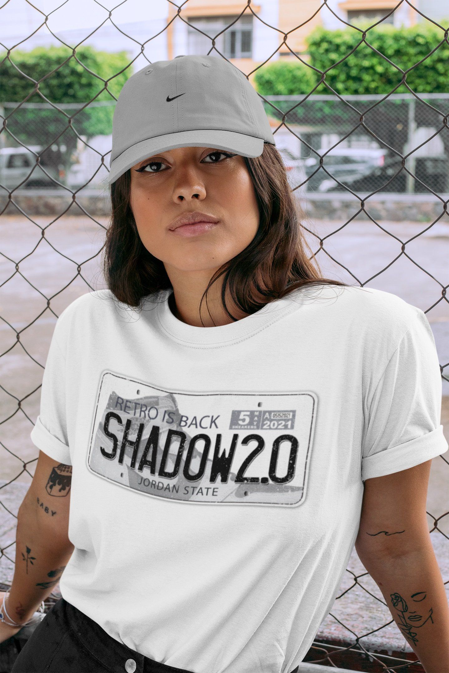 Jordan Plate Unisex Tops - Air Jordan 1 Shadow 2.0
