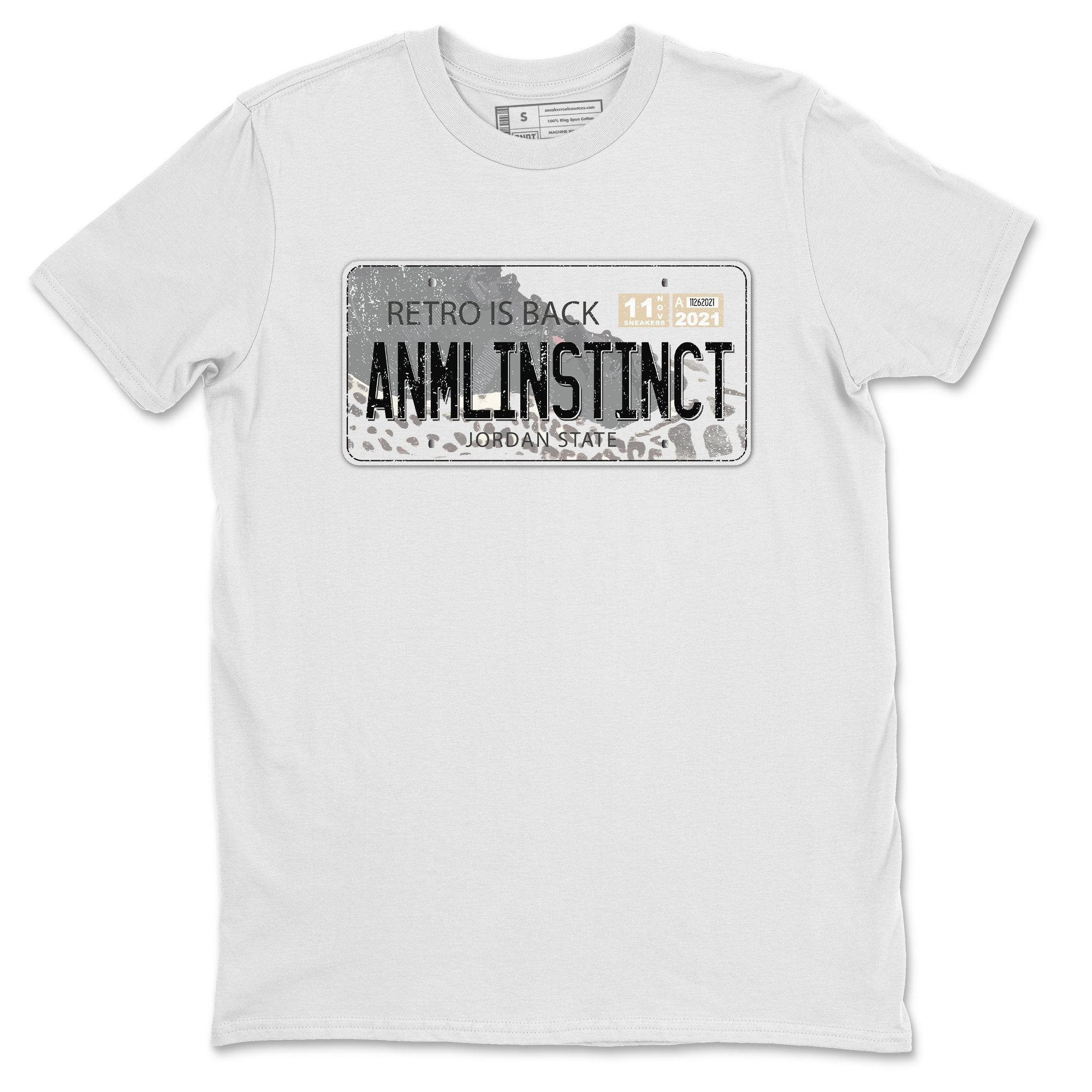 Jordan Plate Unisex Tops - Air Jordan 11 Animal Instinct