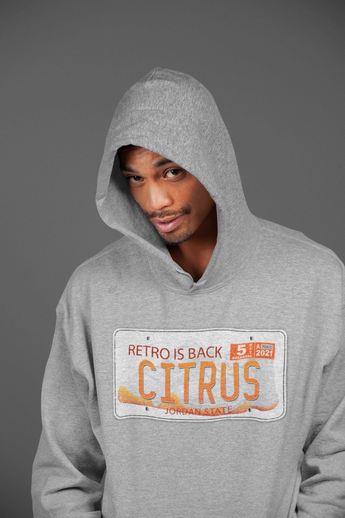 Jordan Plate Unisex Tops - Air Jordan 11 Citrus