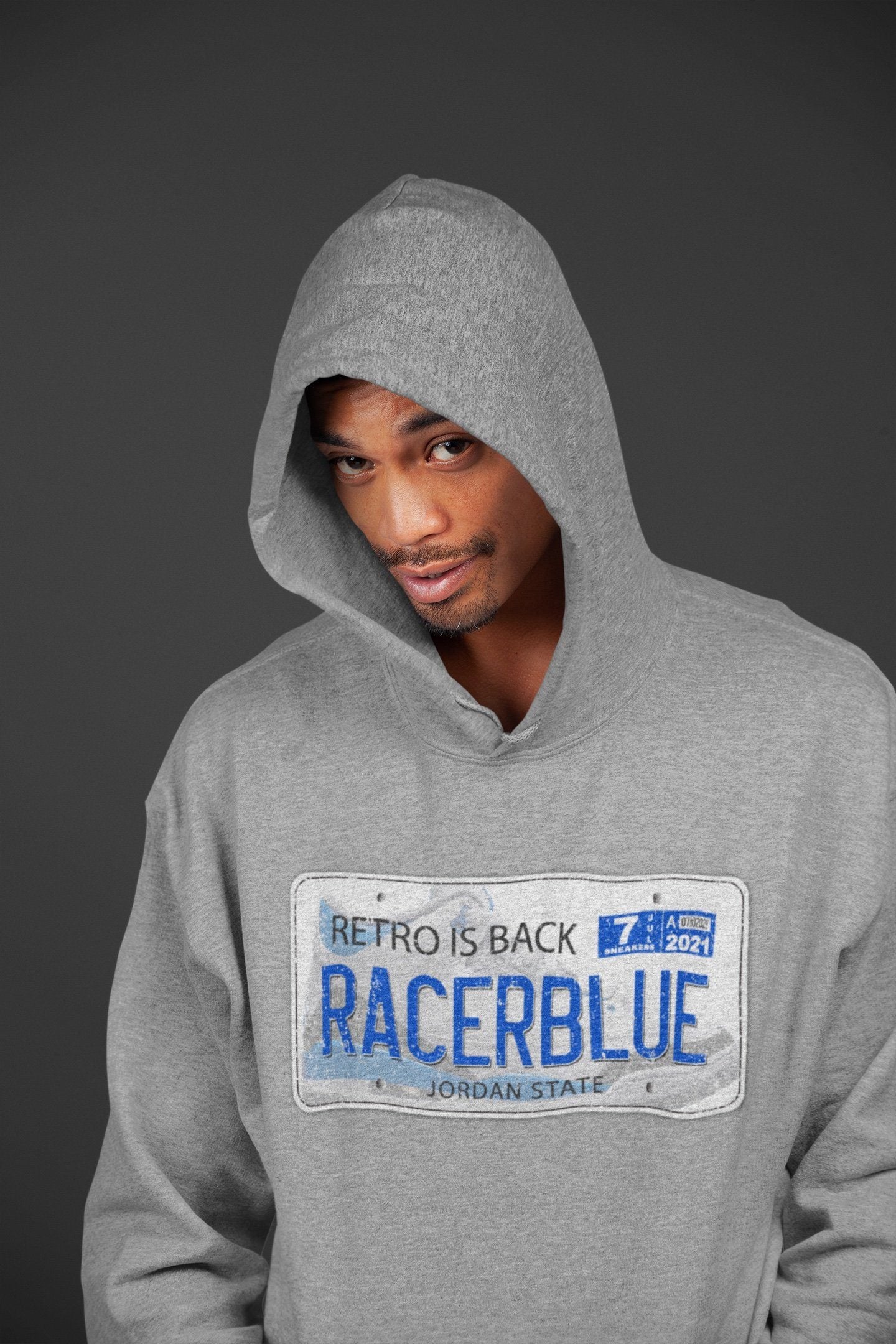 Jordan Plate Unisex Tops - Air Jordan 3 Racer Blue