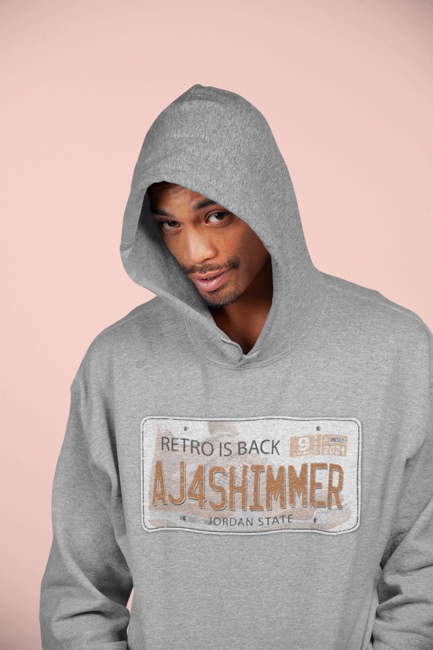 Jordan Plate Unisex Tops - Air Jordan 4 Shimmer