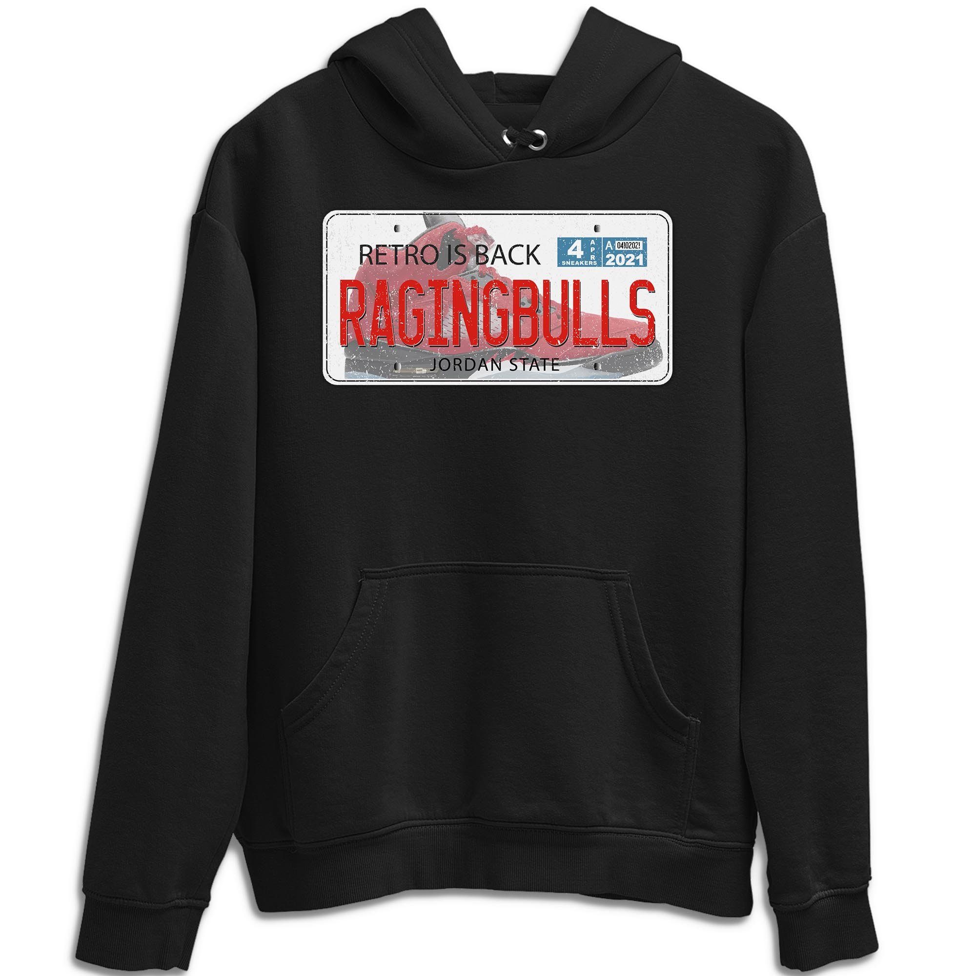Jordan Plate Unisex Tops - Air Jordan 5 Raging Bull