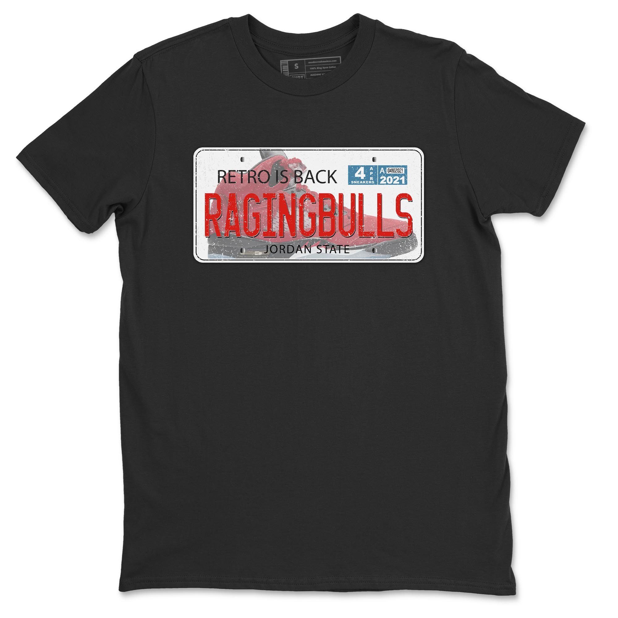 Jordan Plate Unisex Tops - Air Jordan 5 Raging Bull