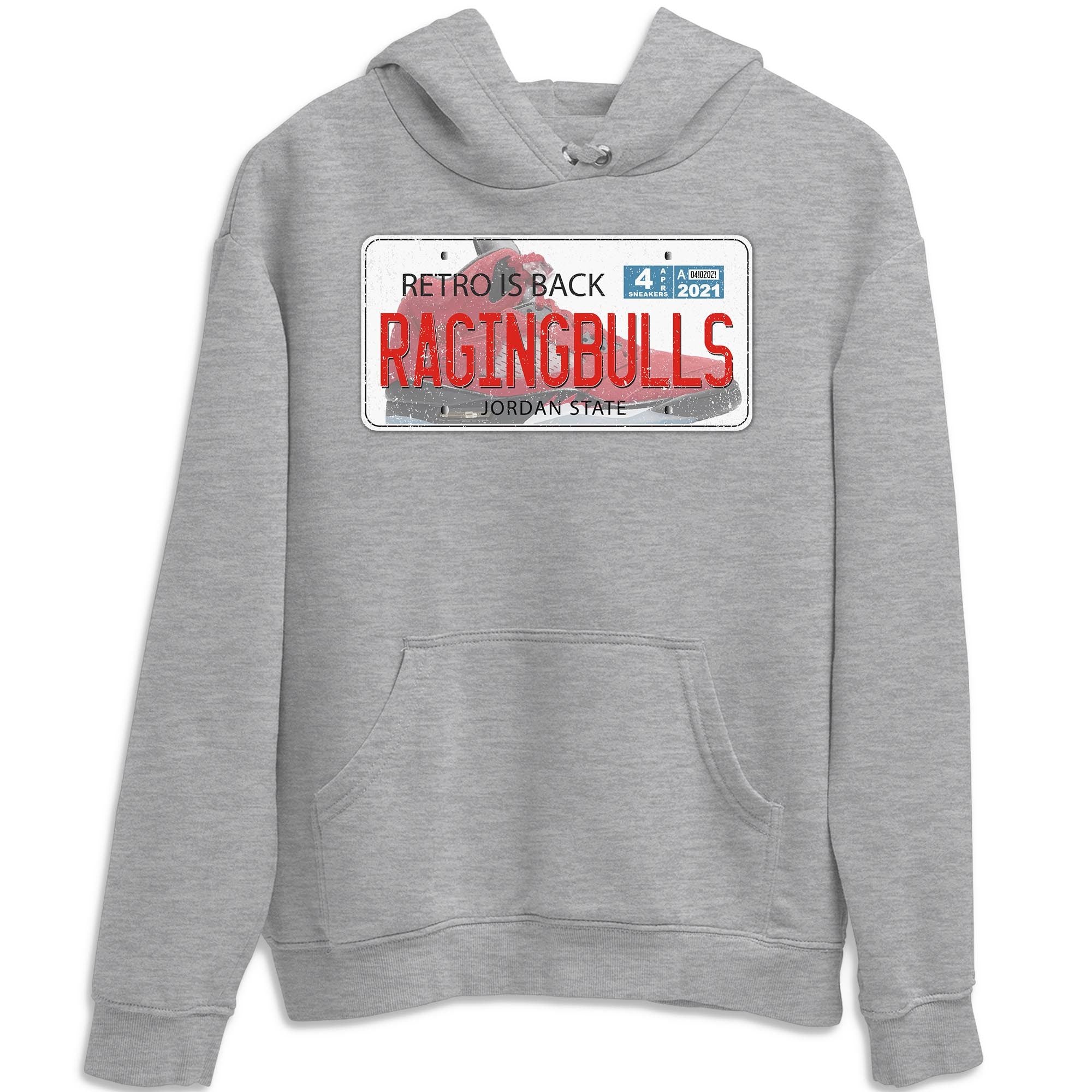 Jordan Plate Unisex Tops - Air Jordan 5 Raging Bull