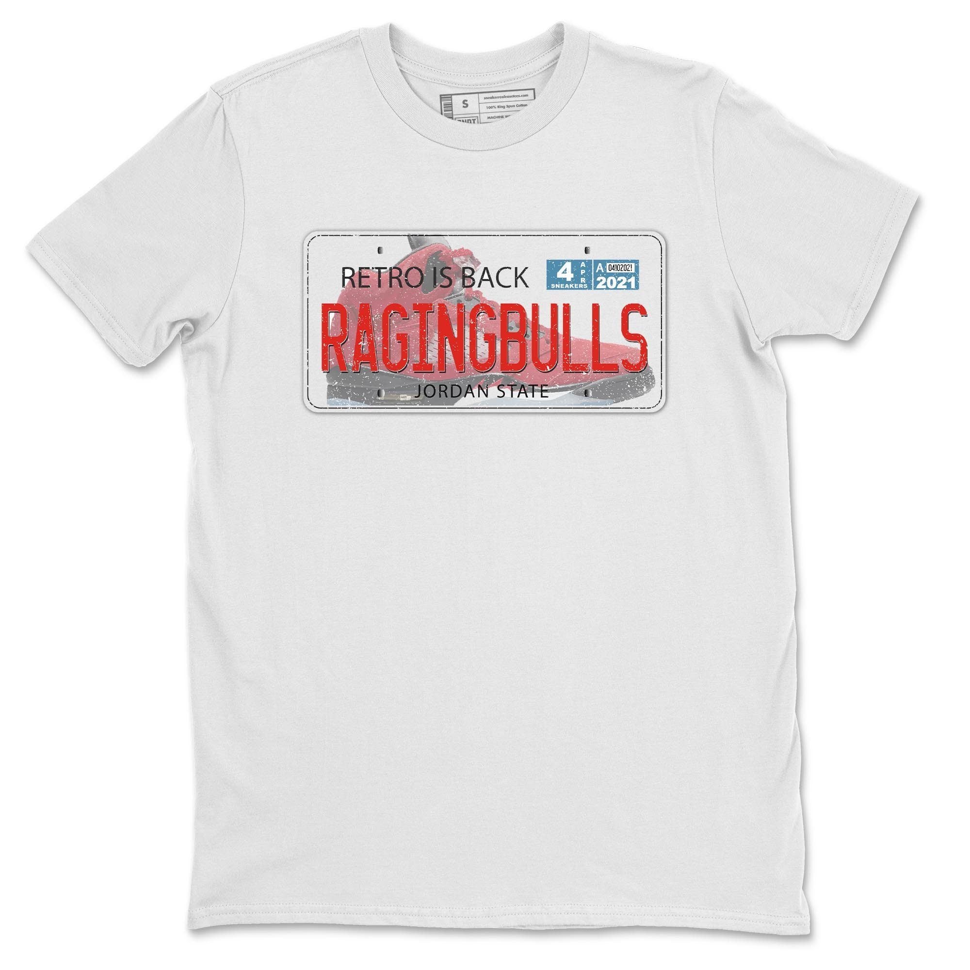 Jordan Plate Unisex Tops - Air Jordan 5 Raging Bull