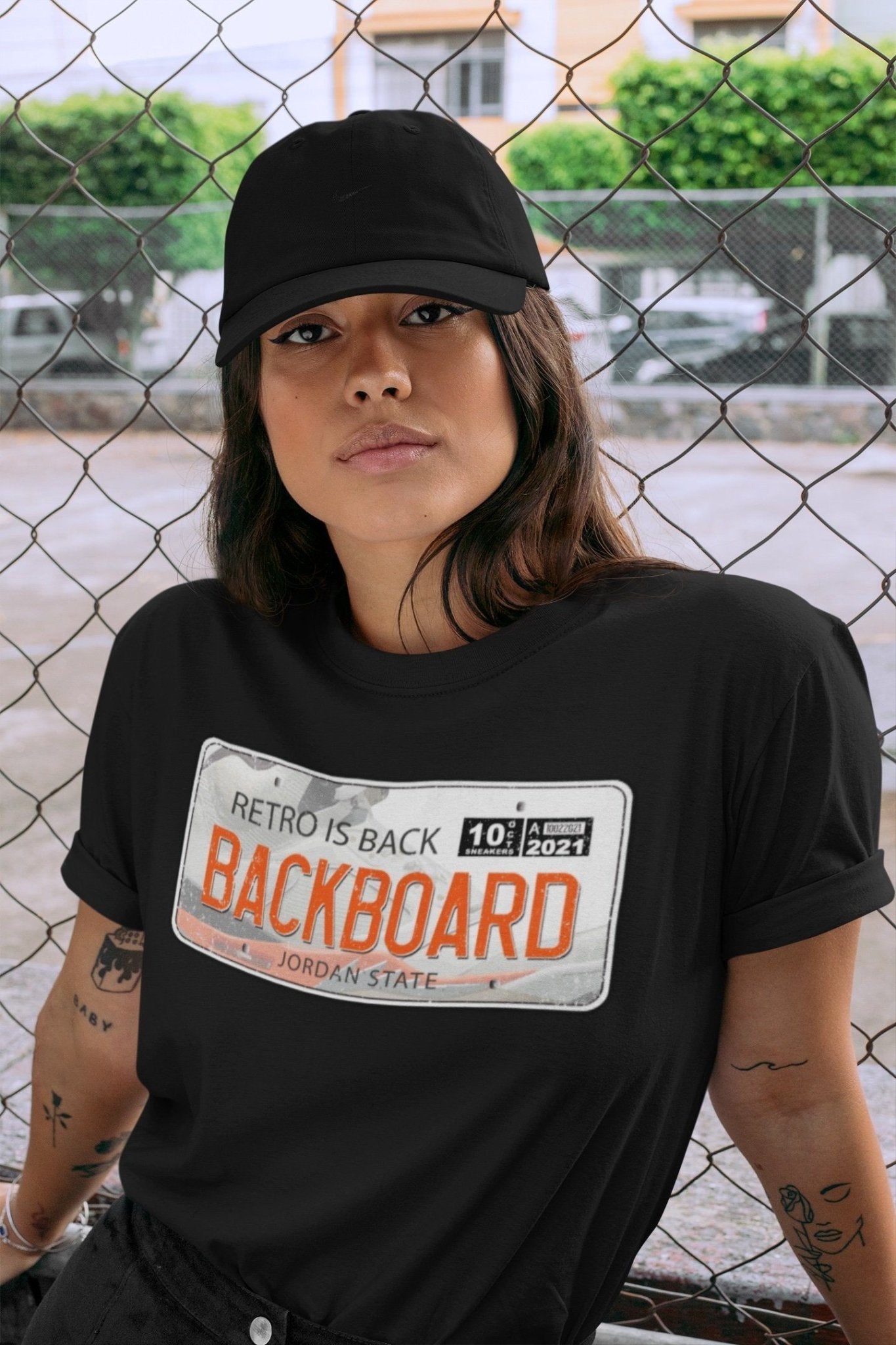 Jordan Plate Unisex Tops - Air Jordan 5 Shattered Backboard