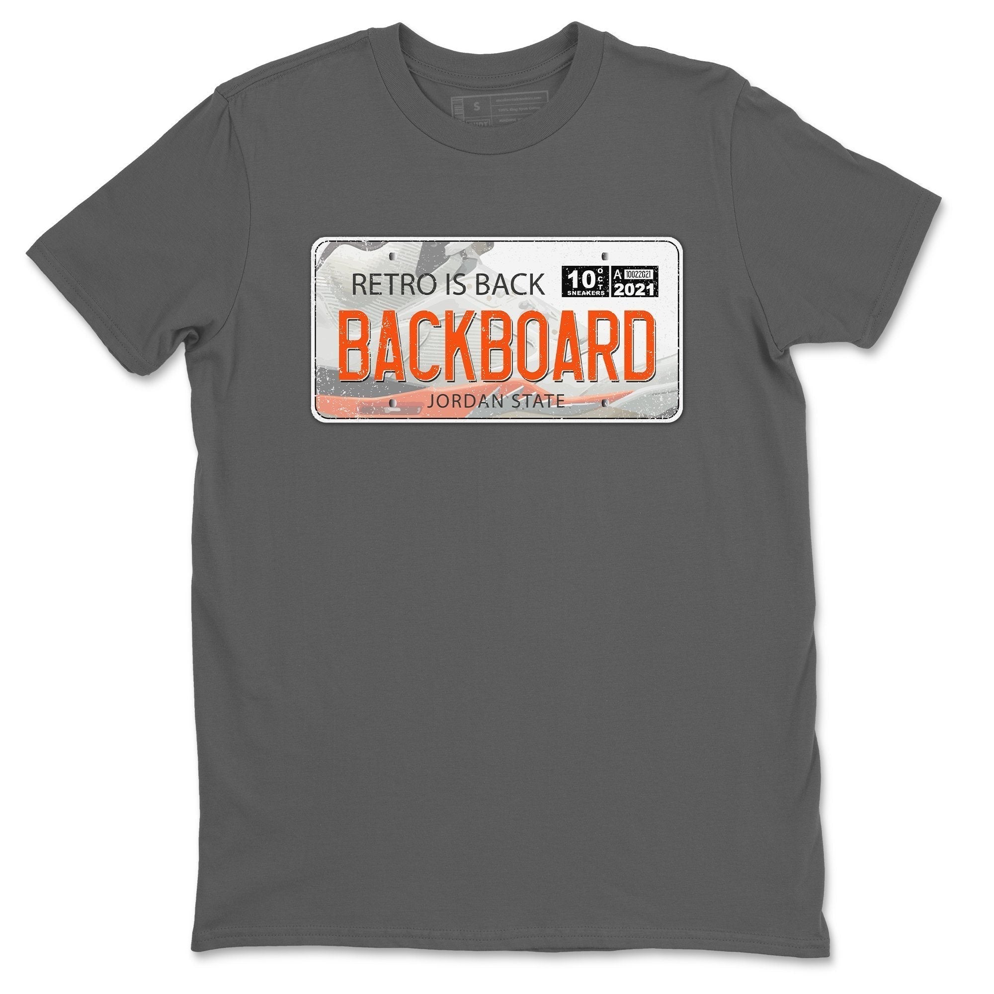 Jordan Plate Unisex Tops - Air Jordan 5 Shattered Backboard