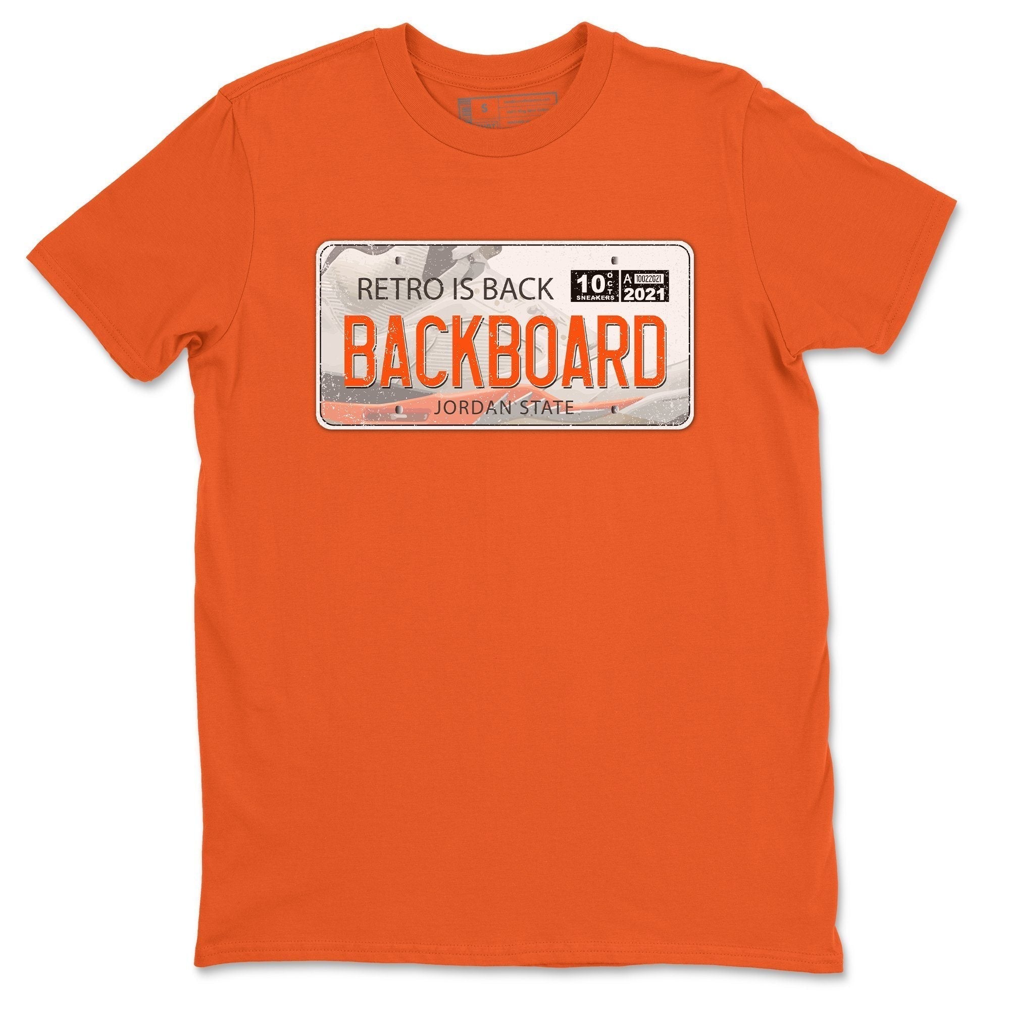 Jordan Plate Unisex Tops - Air Jordan 5 Shattered Backboard