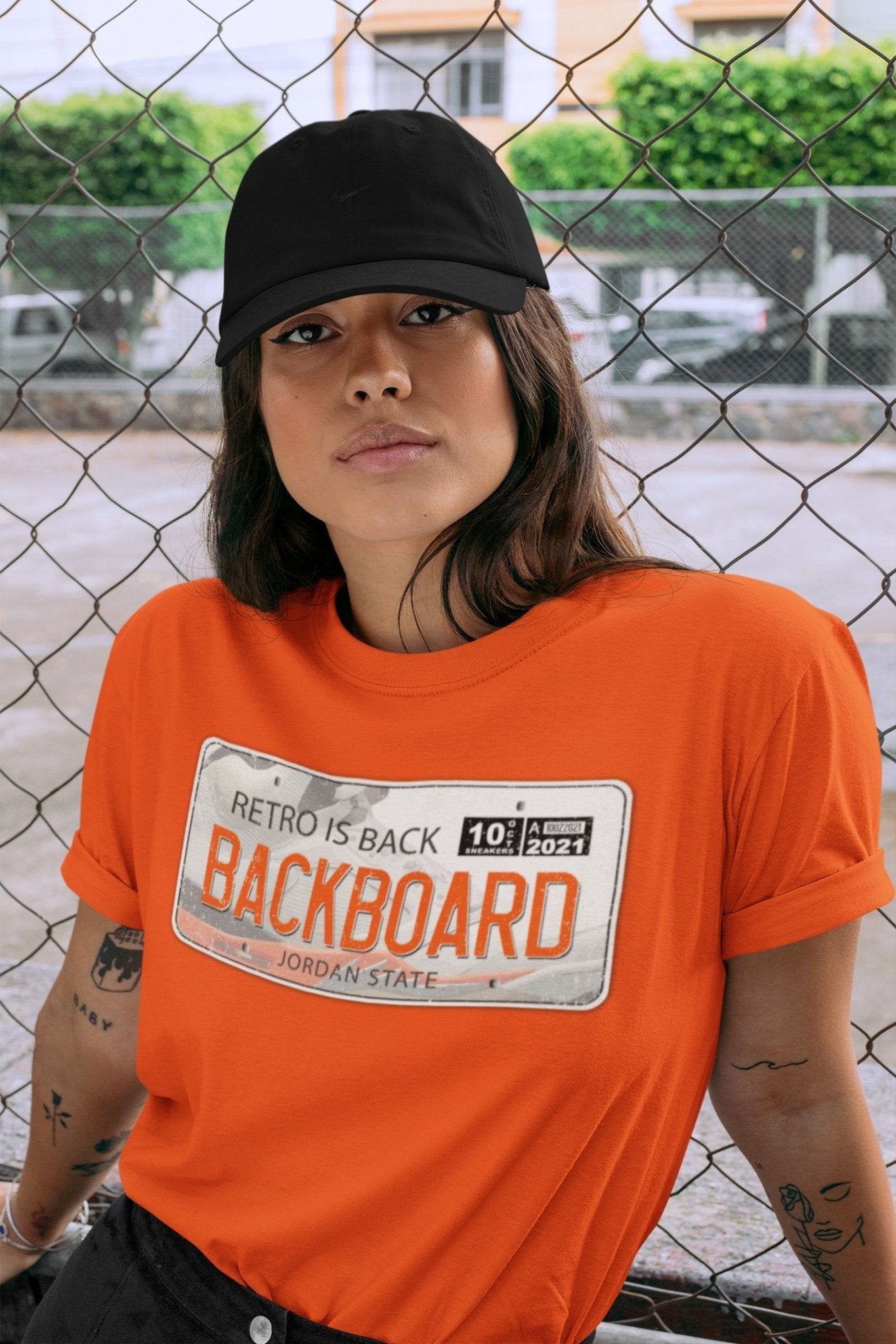 Jordan Plate Unisex Tops - Air Jordan 5 Shattered Backboard