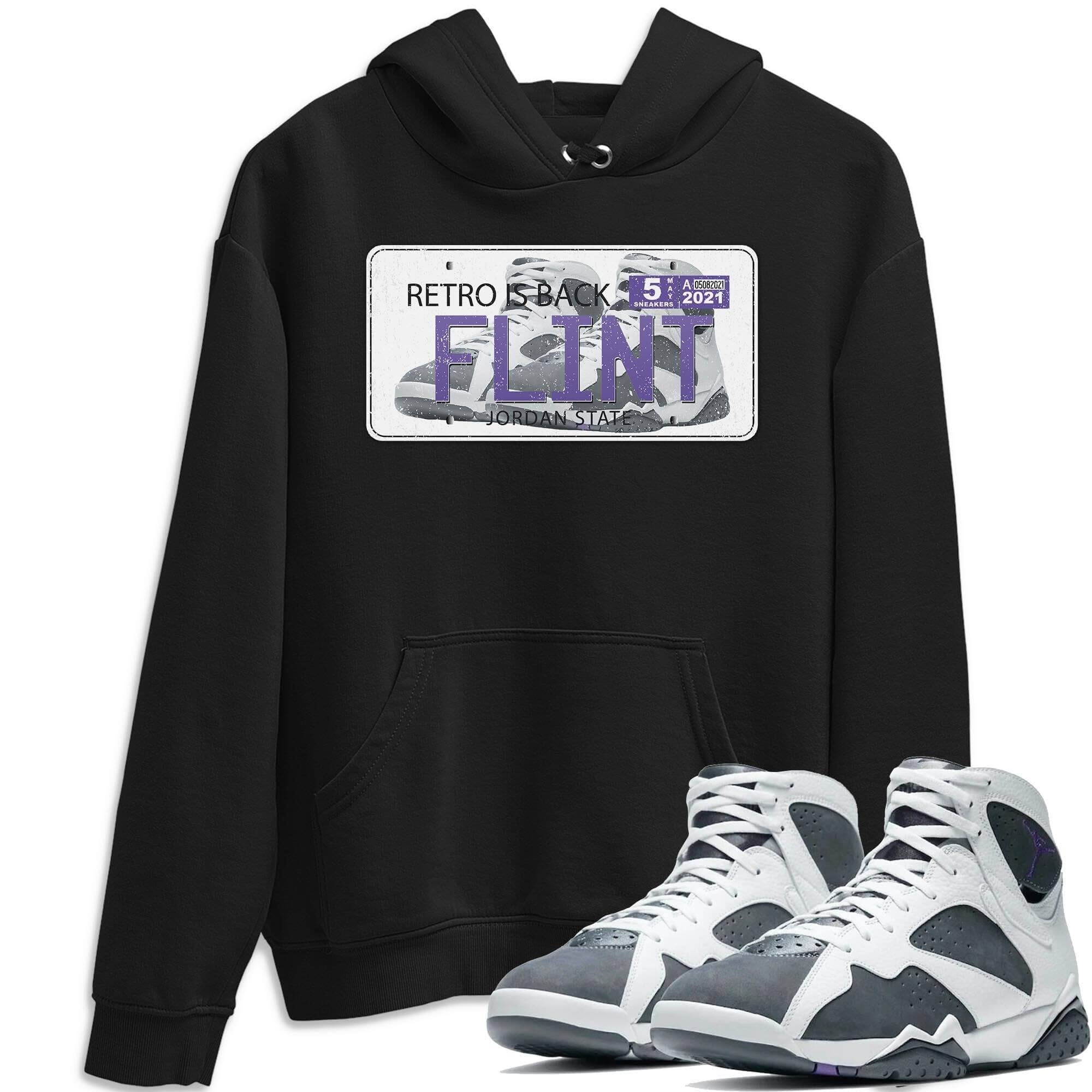 Jordan Plate Unisex Tops - Air Jordan 7 Flint