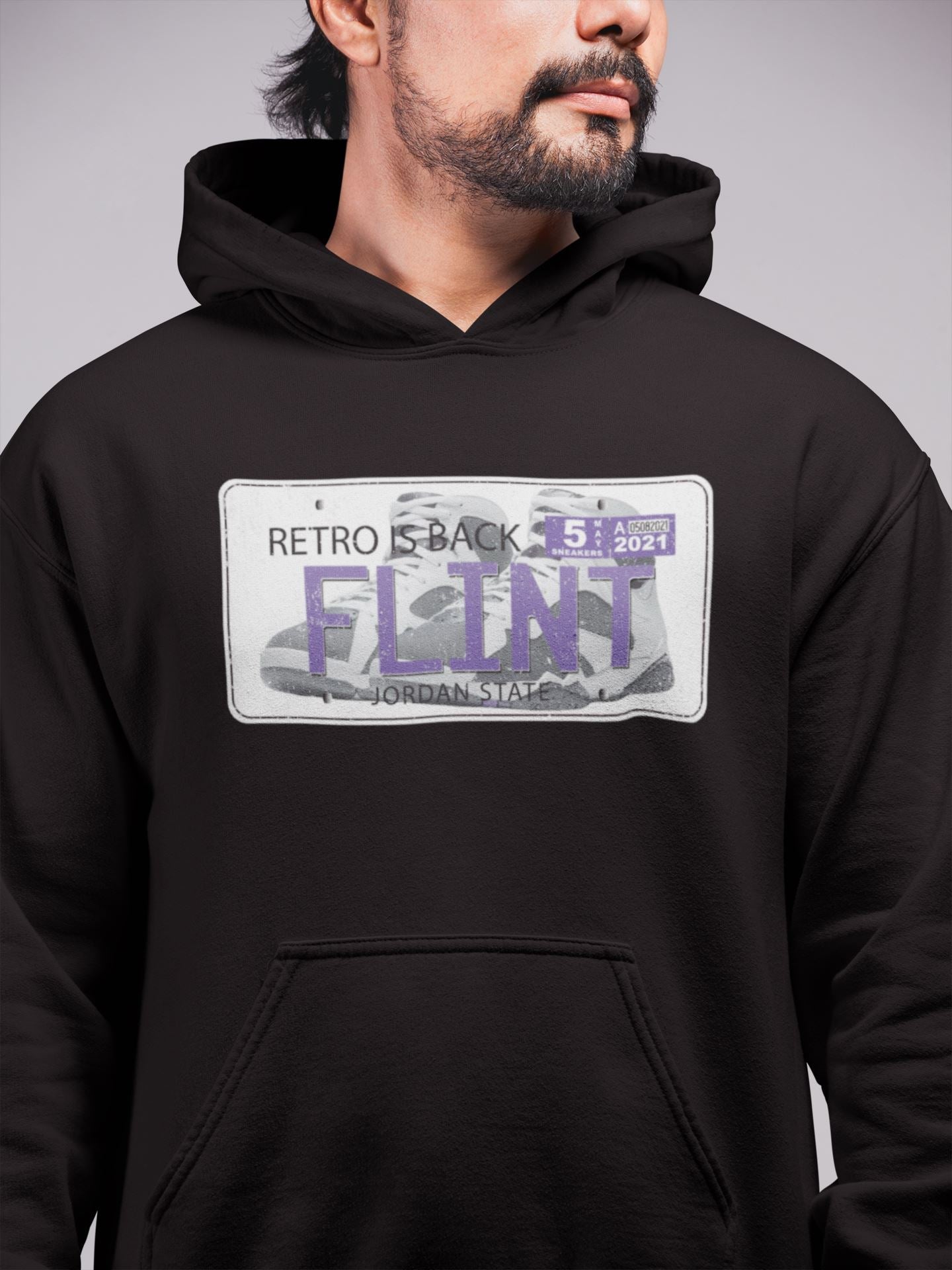 Jordan Plate Unisex Tops - Air Jordan 7 Flint