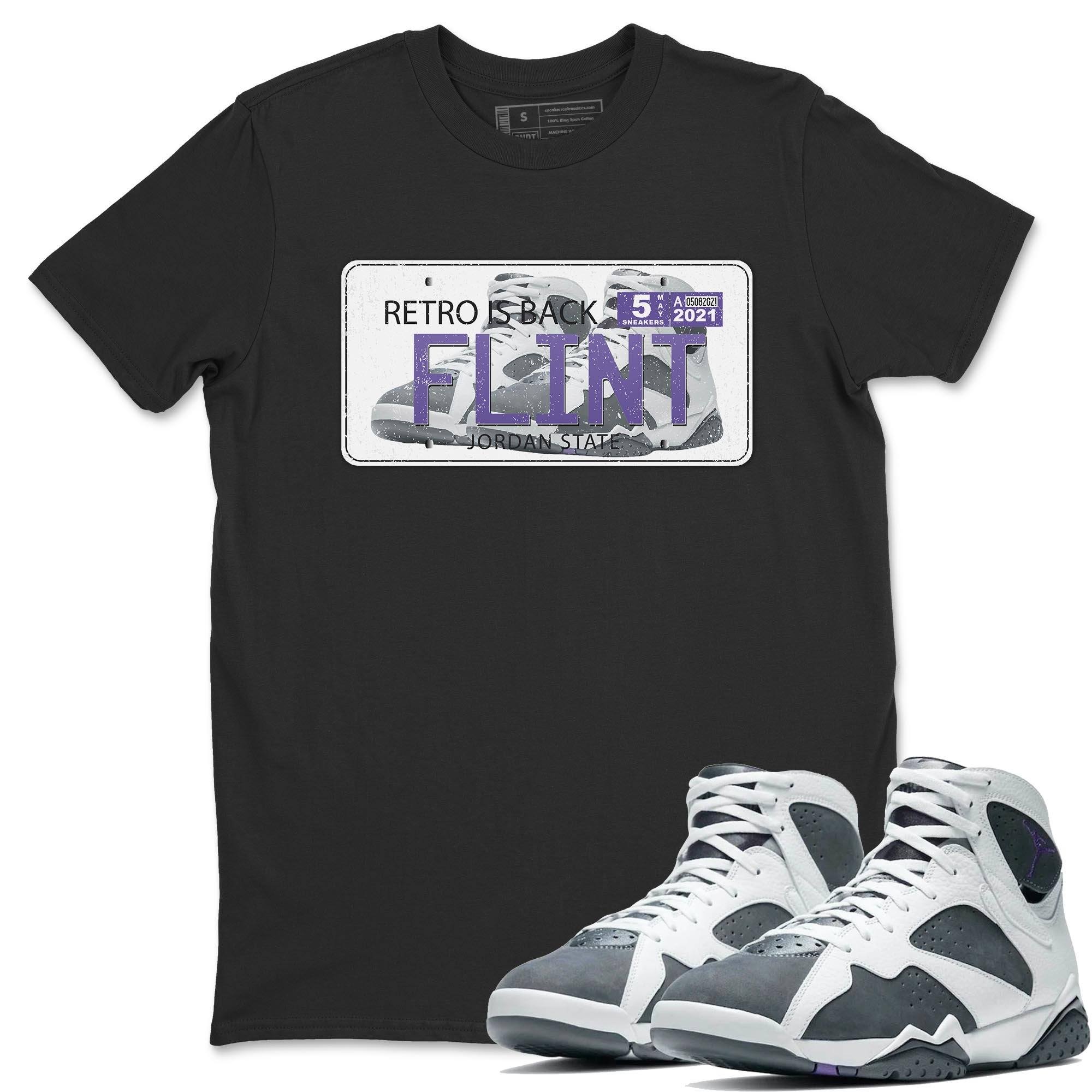 Jordan Plate Unisex Tops - Air Jordan 7 Flint