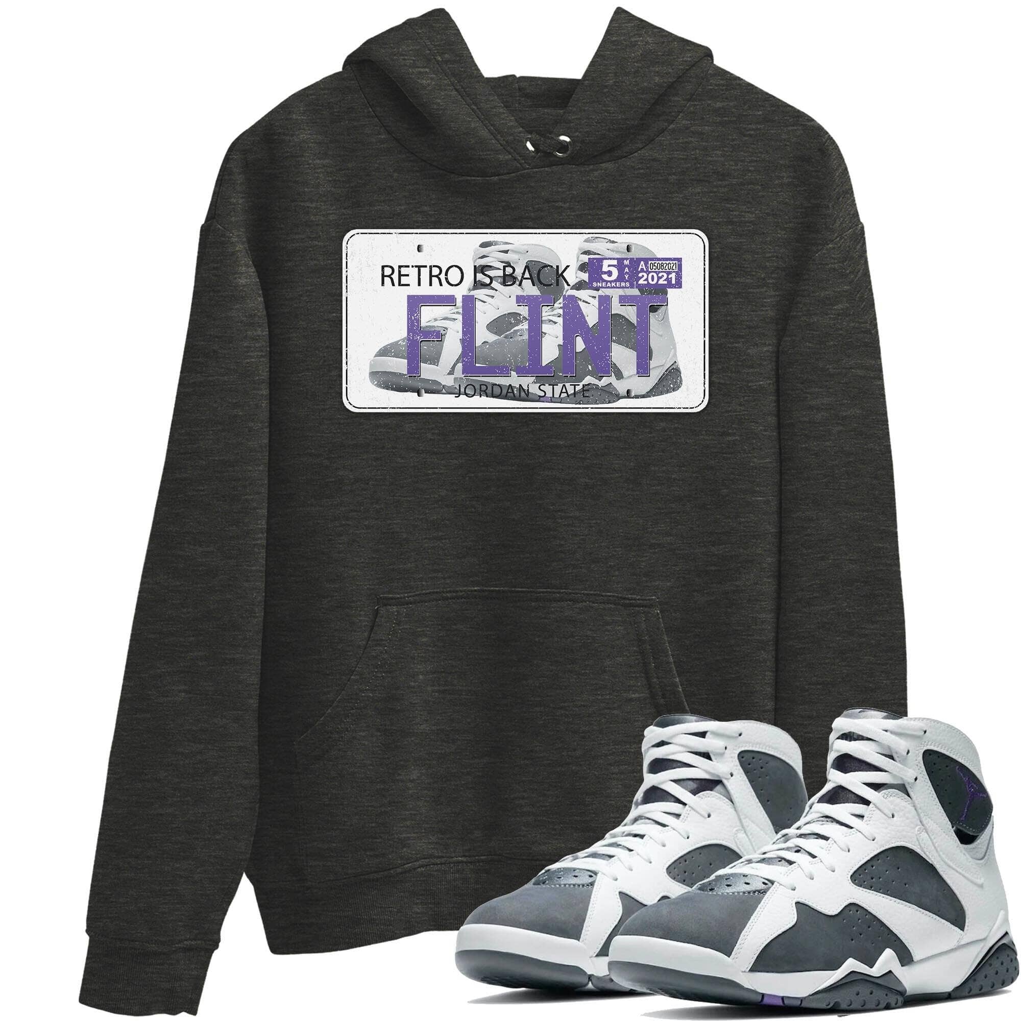 Jordan Plate Unisex Tops - Air Jordan 7 Flint