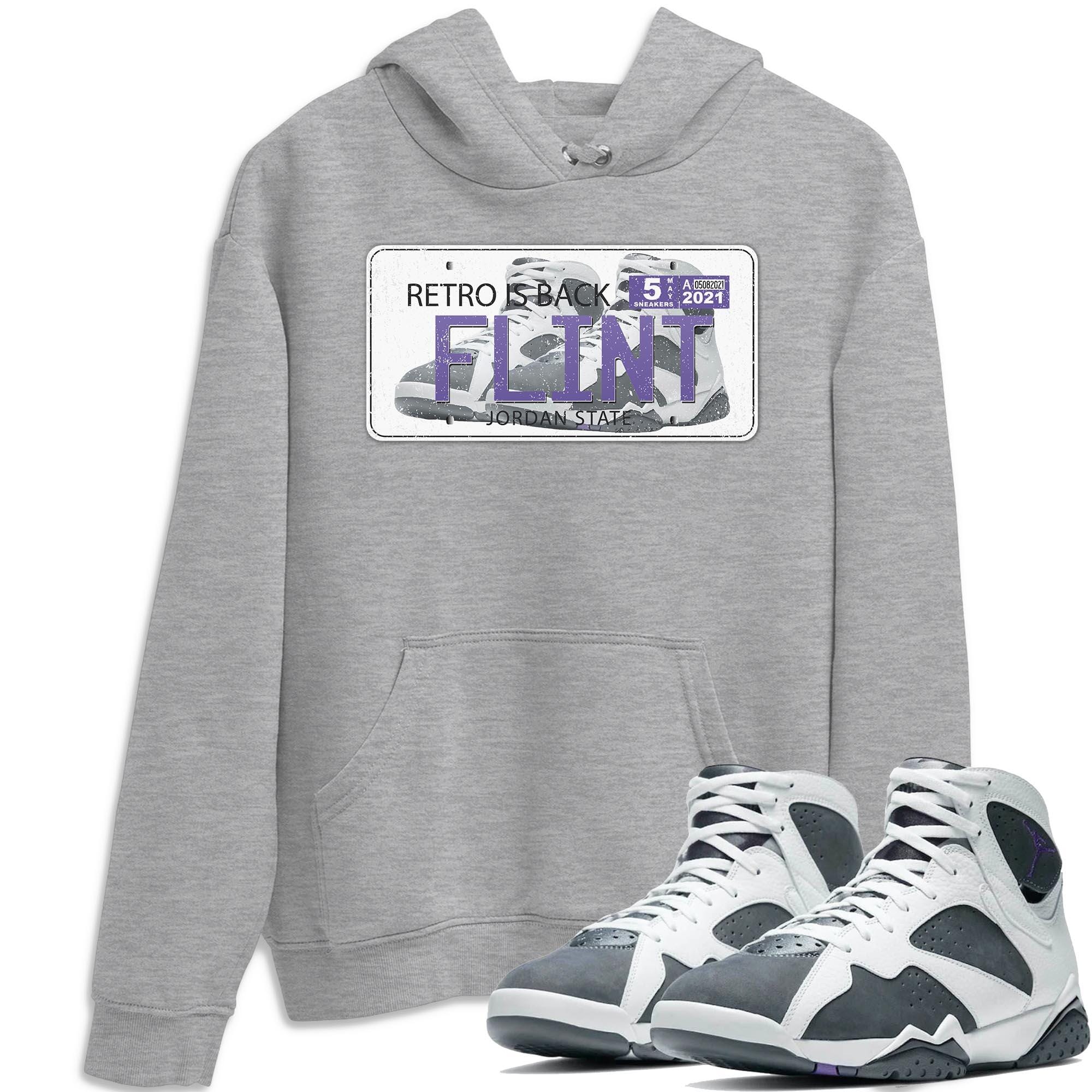 Jordan Plate Unisex Tops - Air Jordan 7 Flint