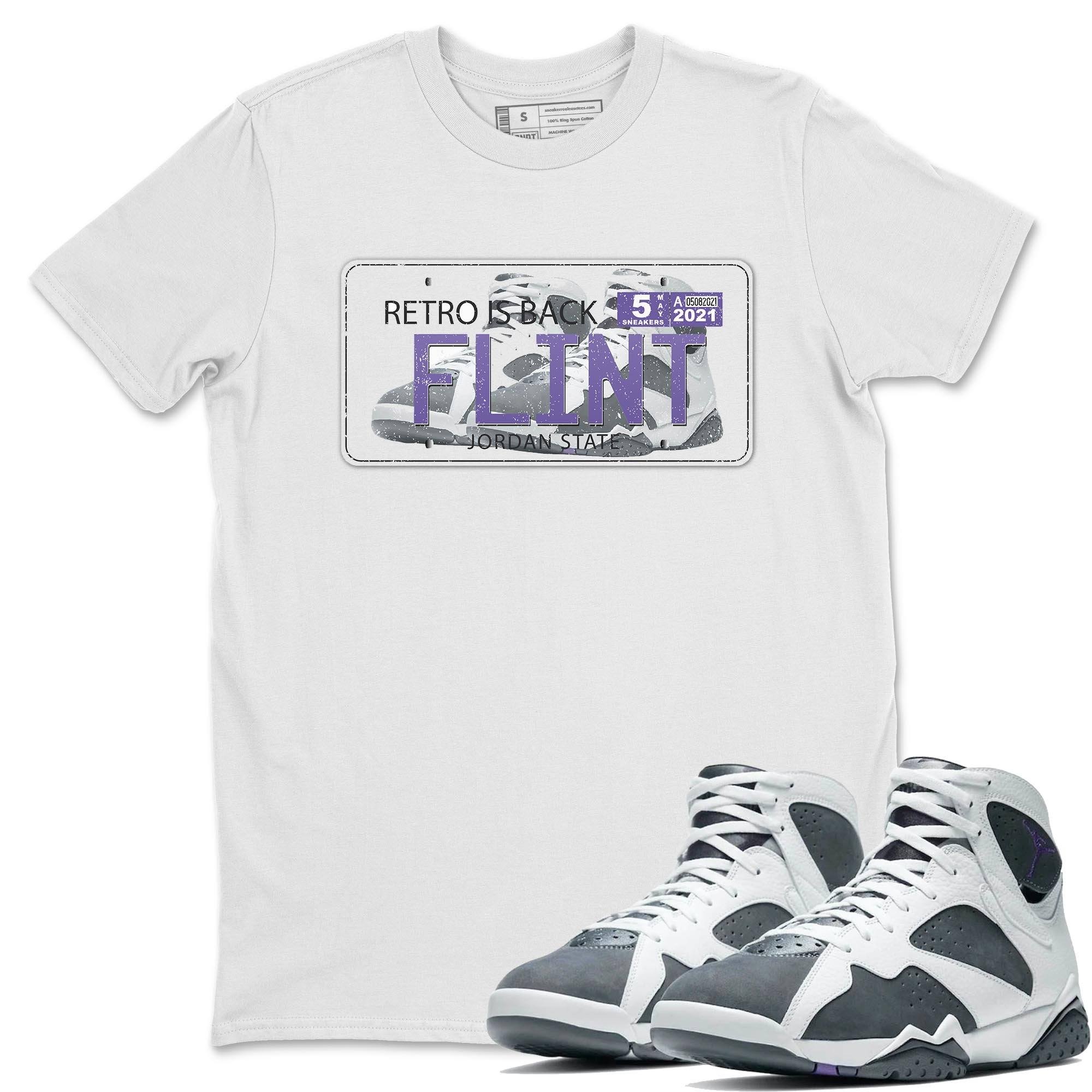Jordan Plate Unisex Tops - Air Jordan 7 Flint