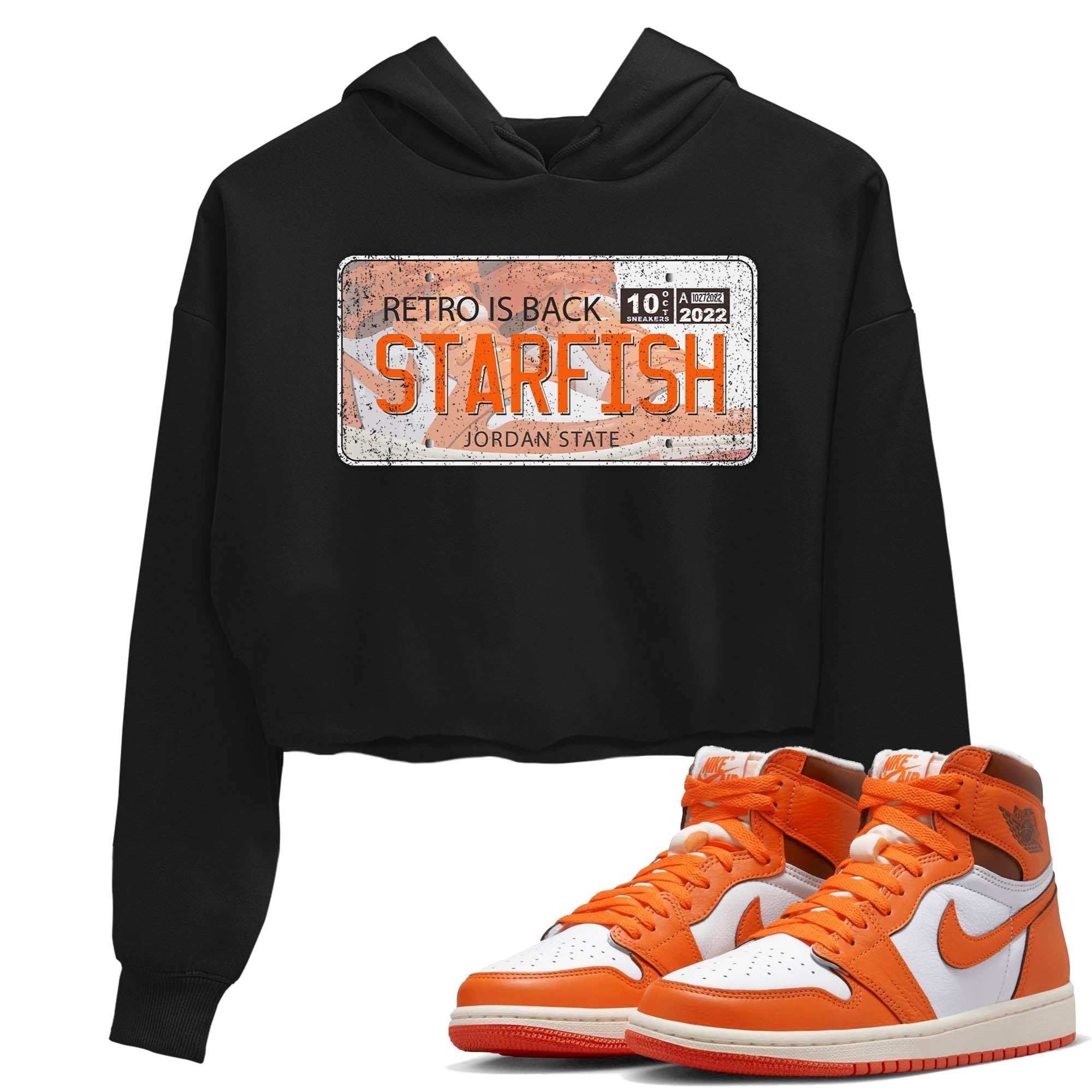Jordan Plate Women's Tops - Air Jordan 1 Starfish