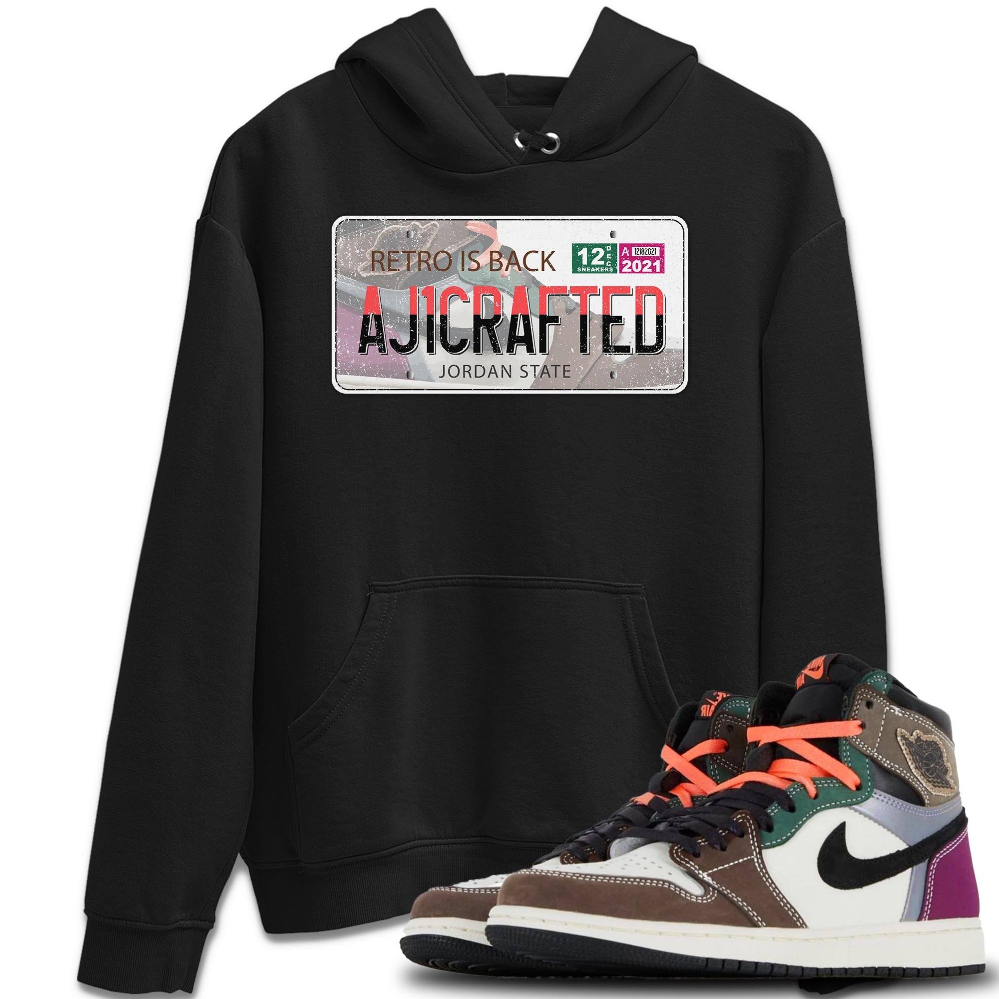 Air Jordan Plate Unisex Tops - Air Jordan 1 Hand Crafted