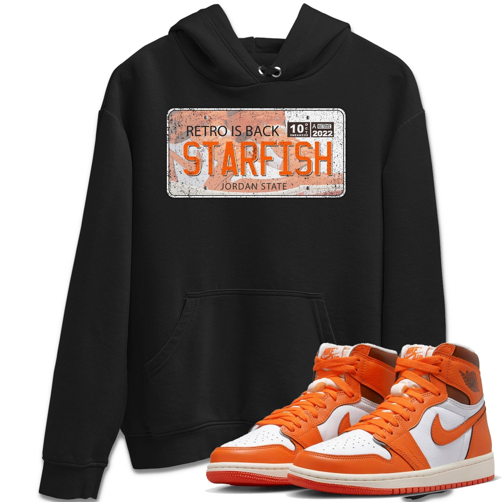 Jordan Plate Unisex Tops - Air Jordan 1 Starfish