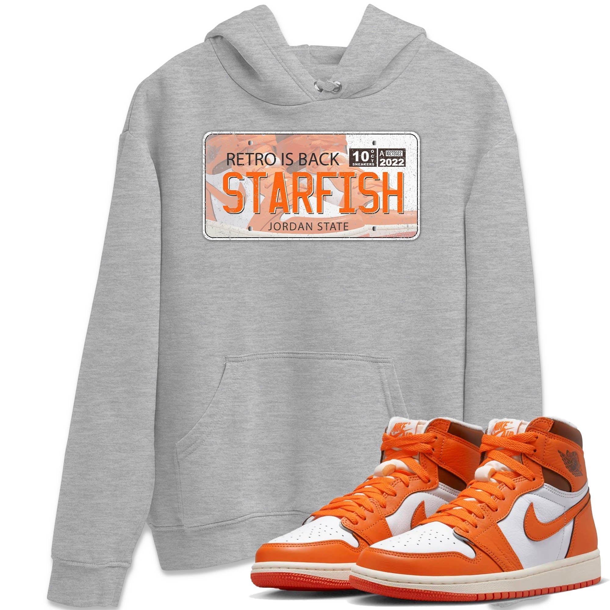 Jordan Plate Unisex Tops - Air Jordan 1 Starfish