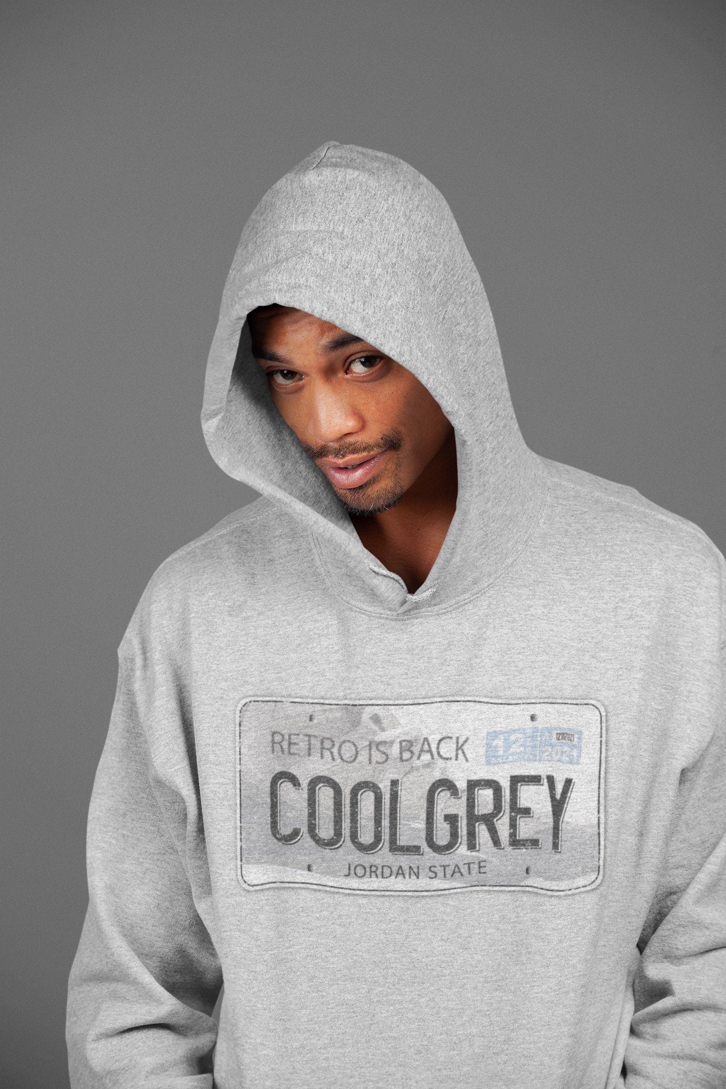 Jordan Plate Unisex Tops - Air Jordan 11 Cool Grey
