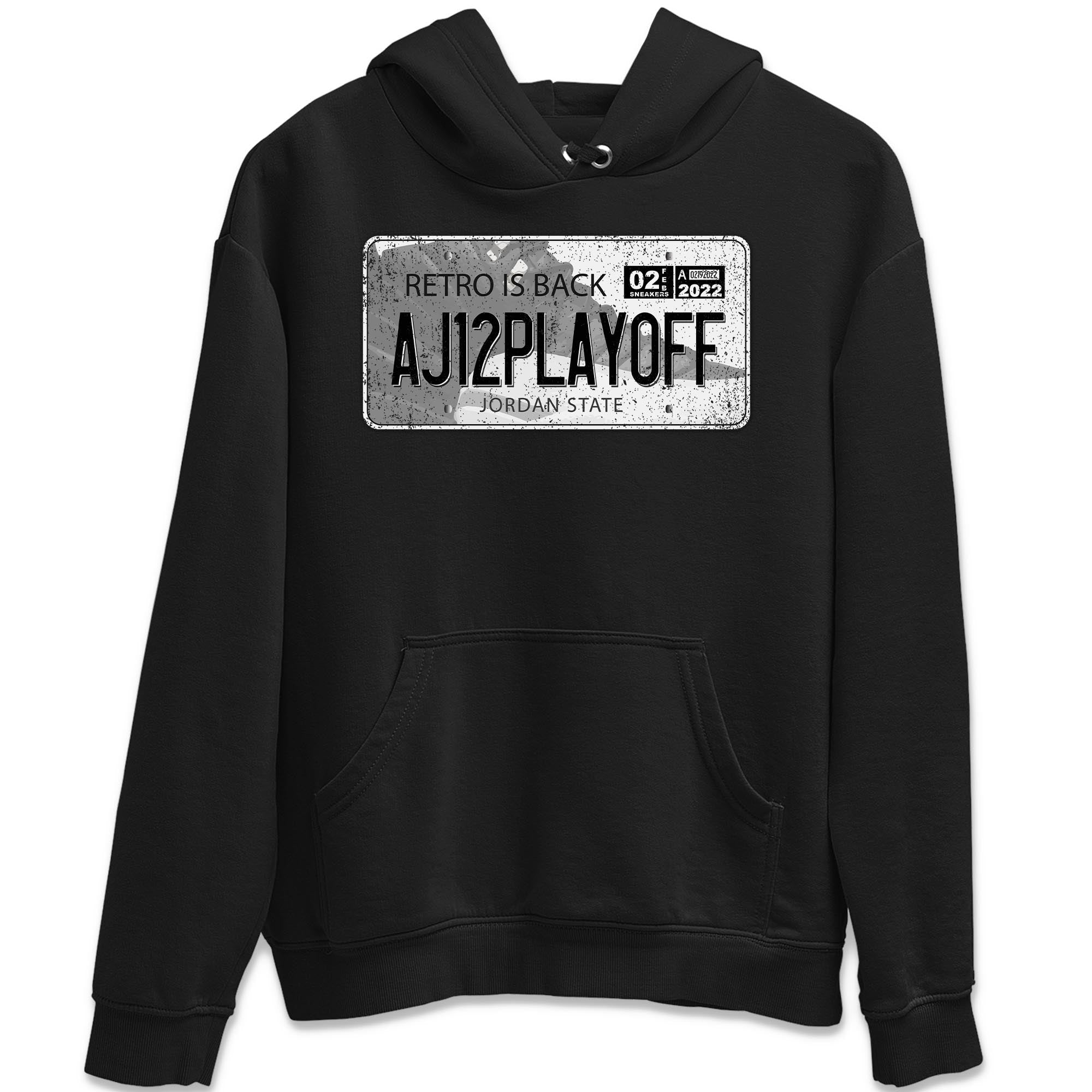 Jordan Plate Unisex Tops - Air Jordan 12 Playoffs