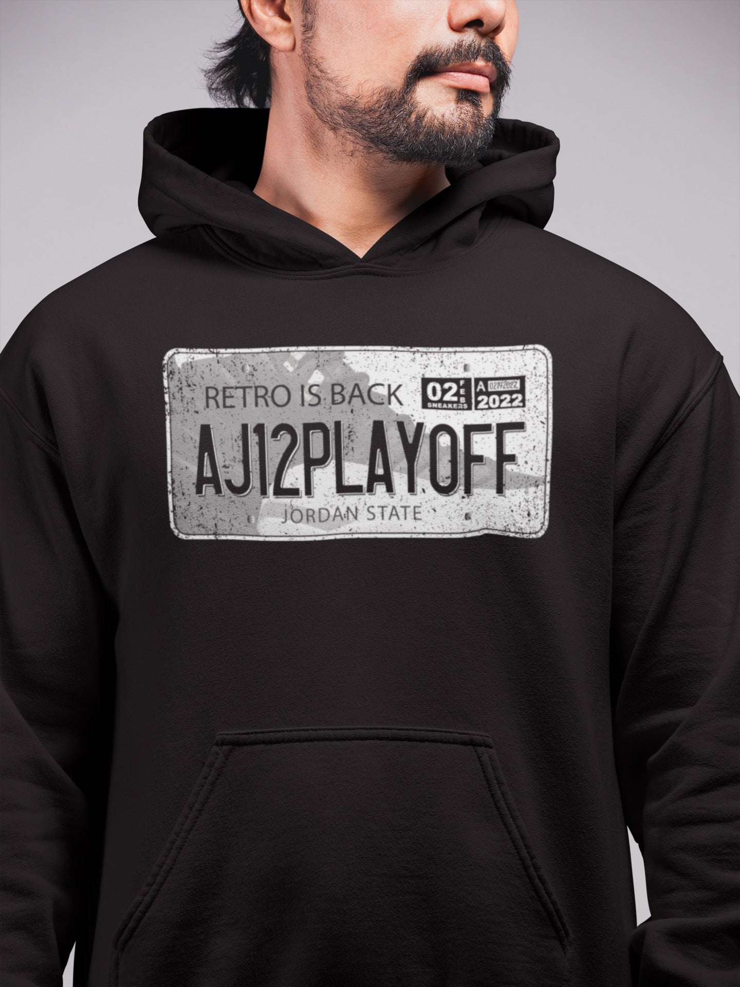 Jordan Plate Unisex Tops - Air Jordan 12 Playoffs
