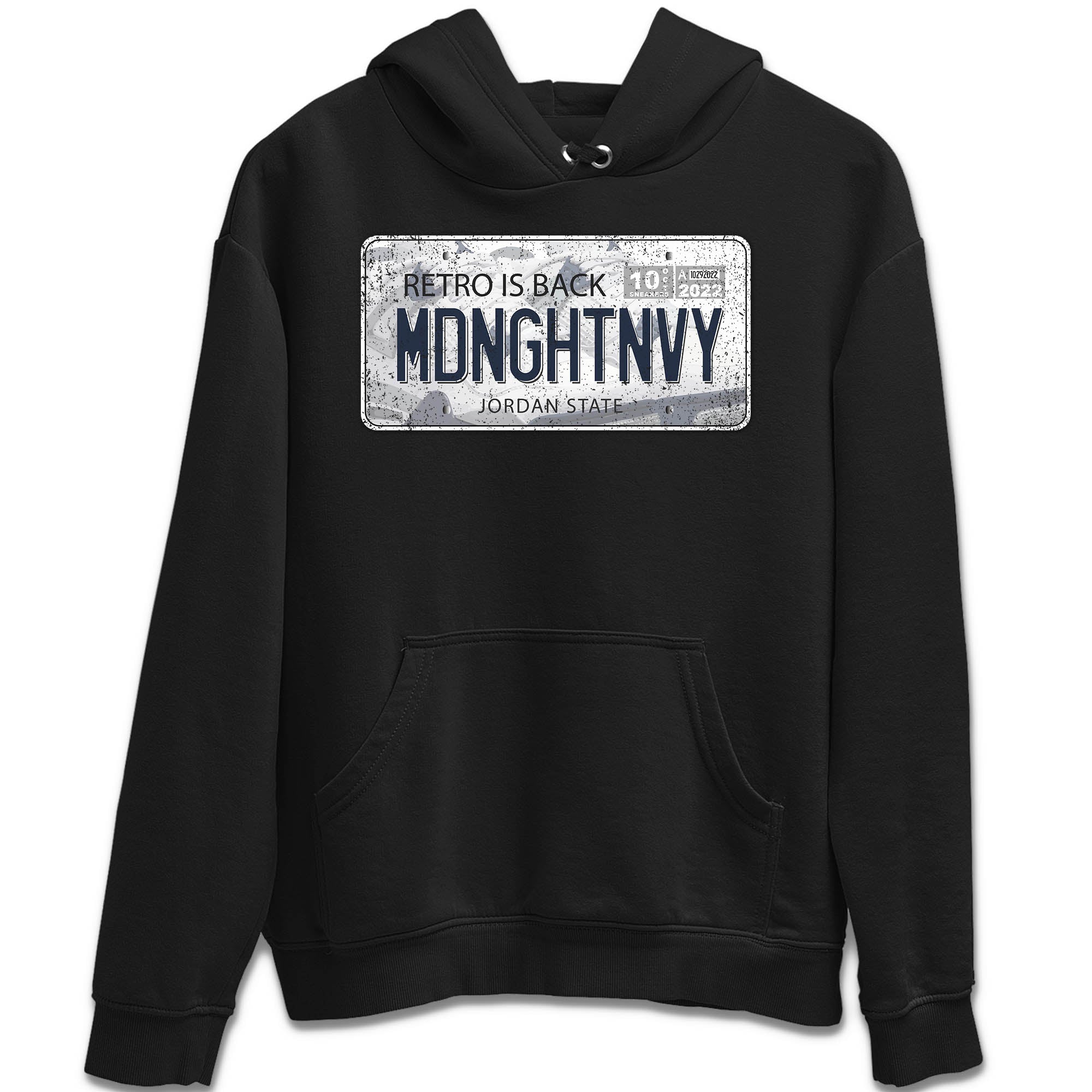Jordan Plate Unisex Tops - Air Jordan 4 Midnight Navy