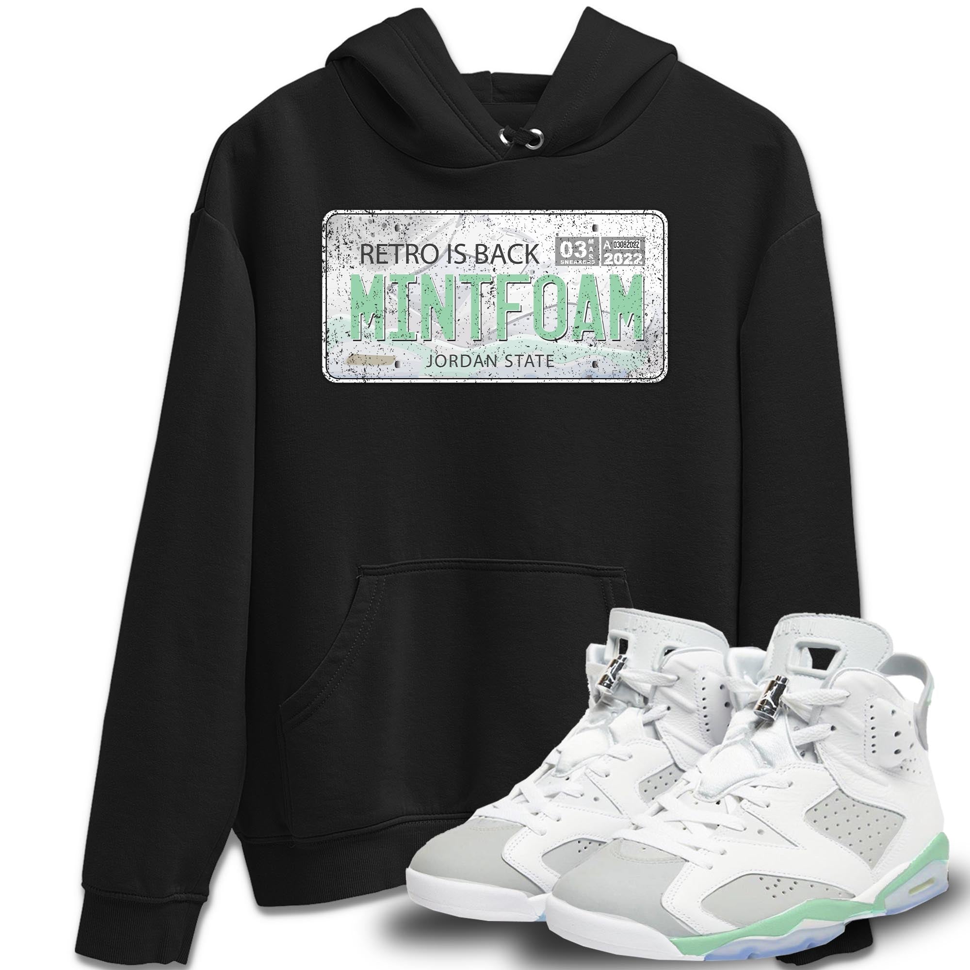 Jordan Plate Unisex Tops - Air Jordan 6 Mint Foam
