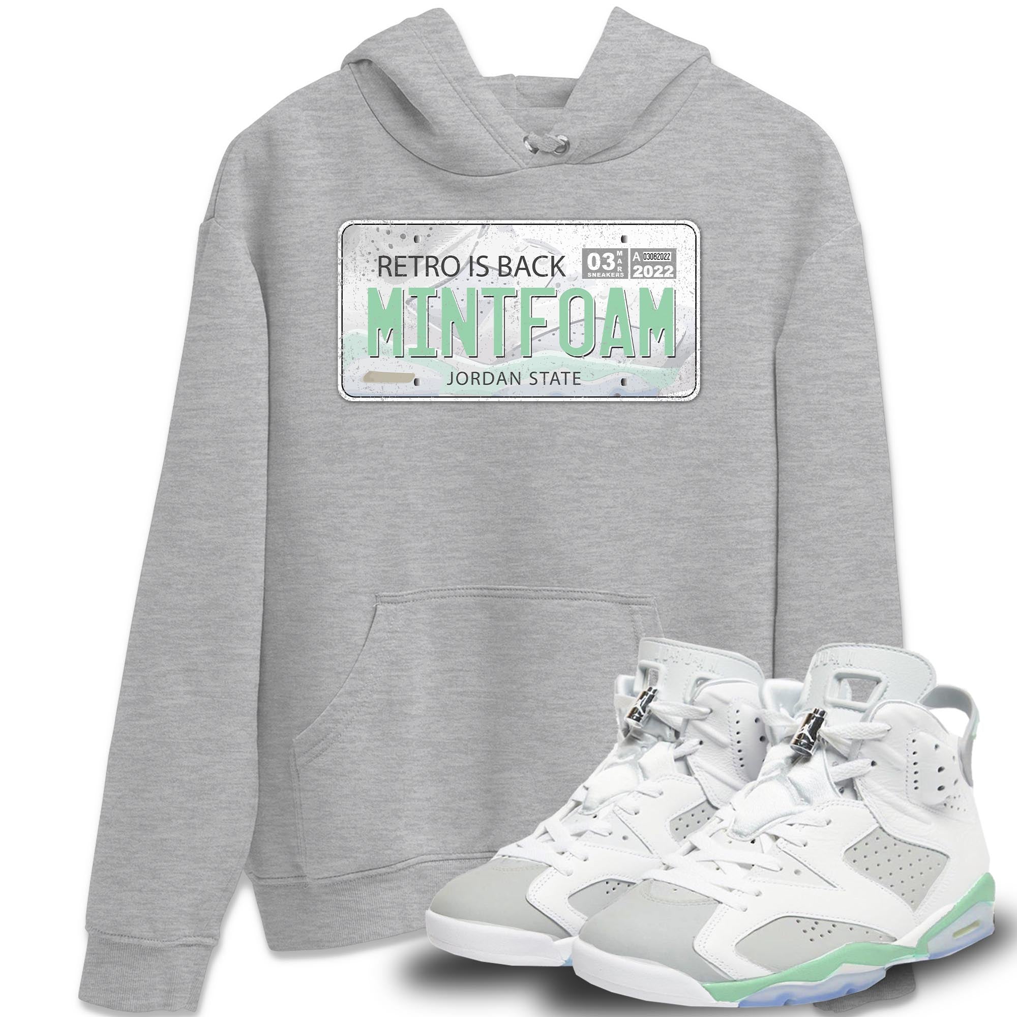 Jordan Plate Unisex Tops - Air Jordan 6 Mint Foam
