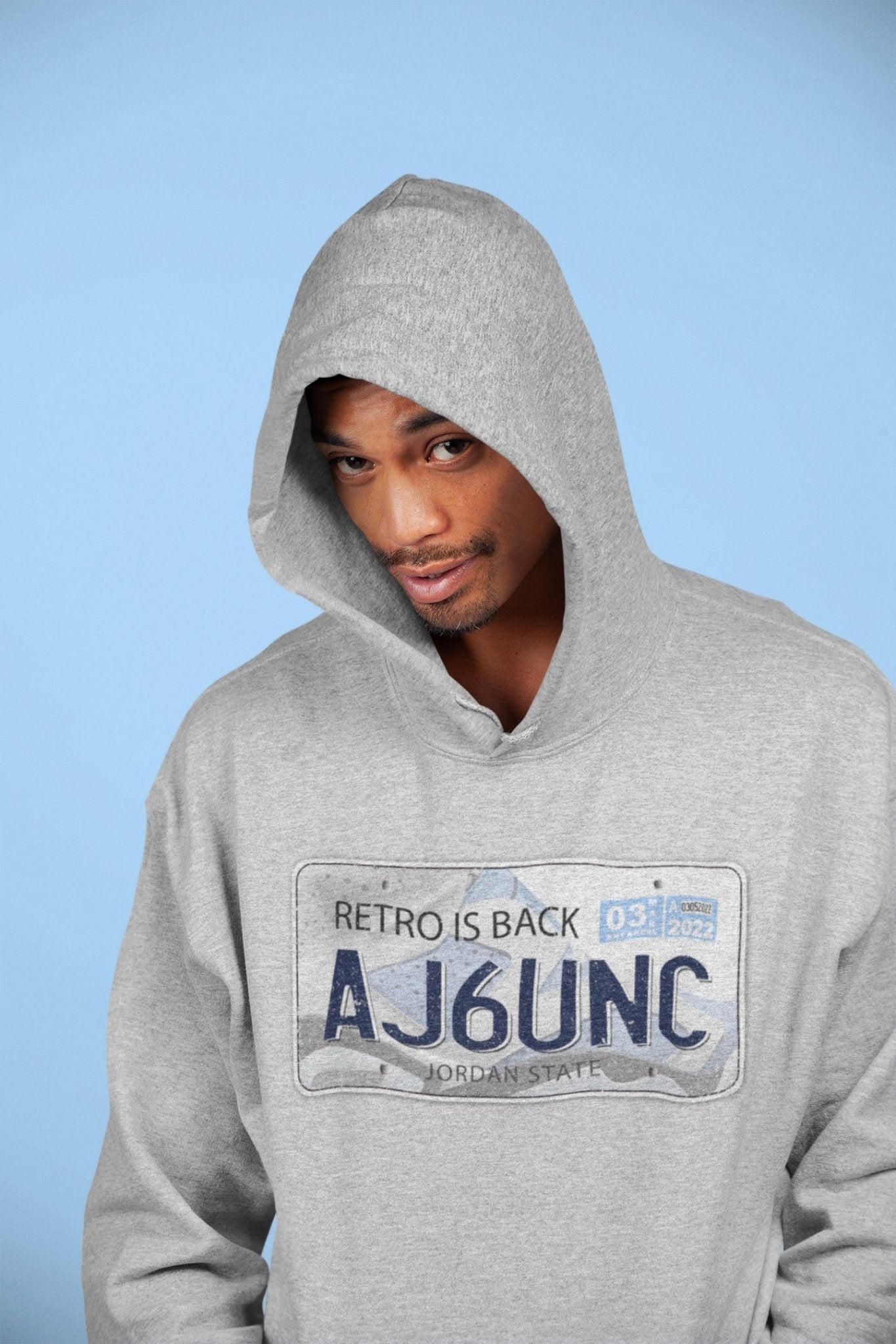Jordan Plate Unisex Tops - Air Jordan 6 UNC