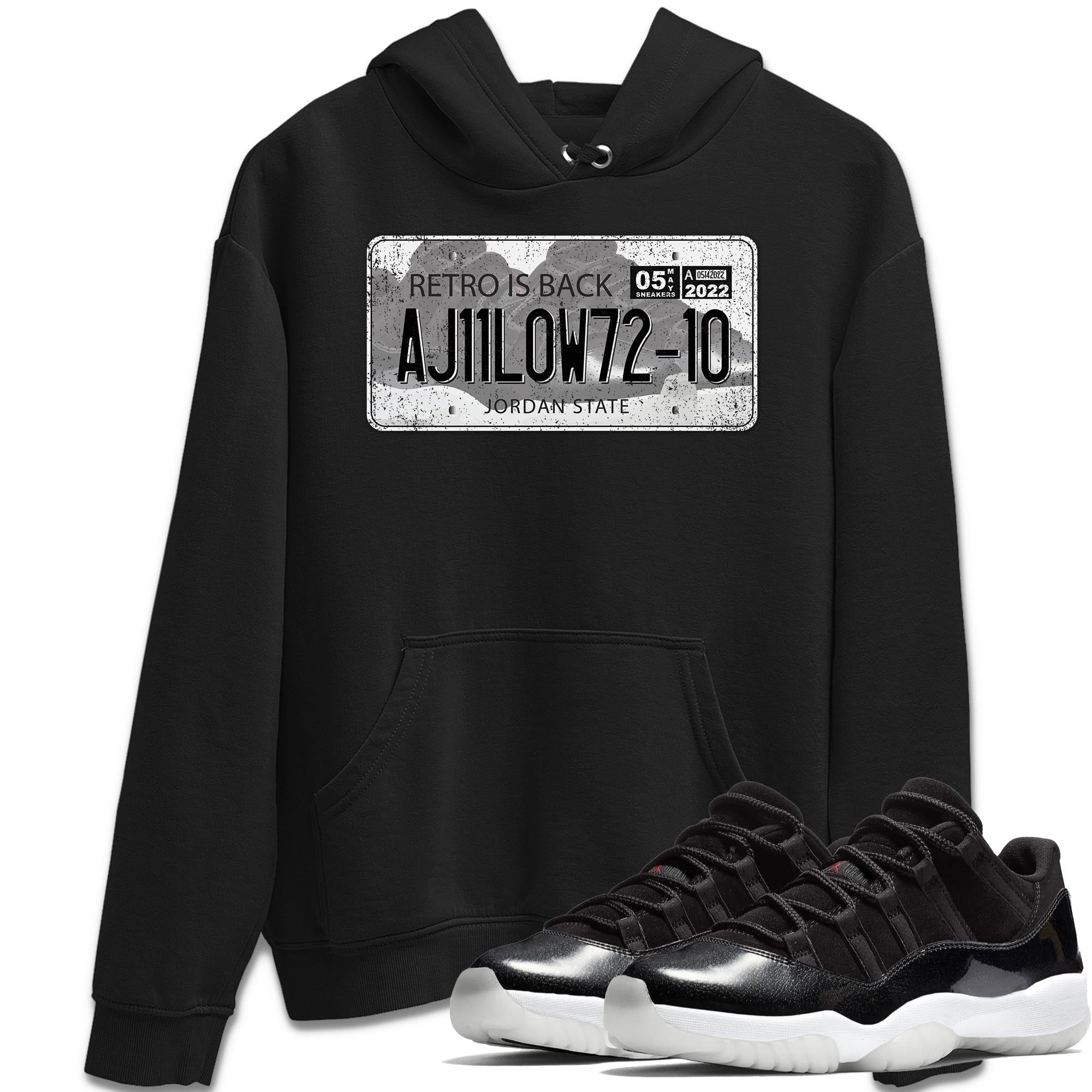 Jordan Plate Unisex Tops - Air Jordan 11 72-10