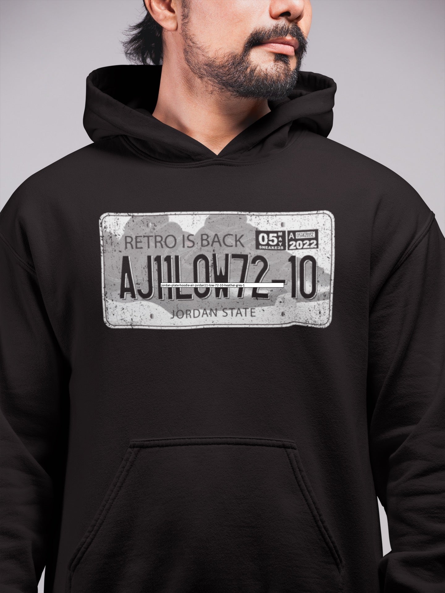 Jordan Plate Unisex Tops - Air Jordan 11 72-10