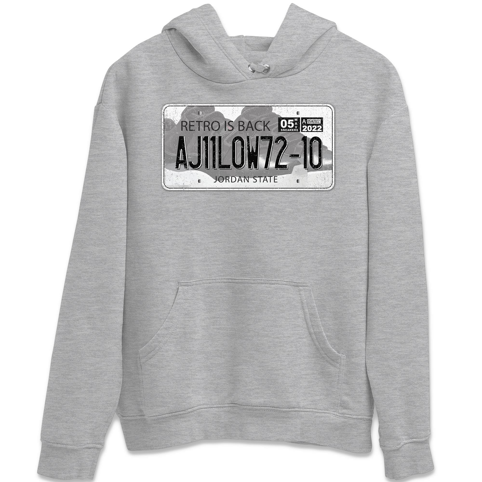 Jordan Plate Unisex Tops - Air Jordan 11 72-10