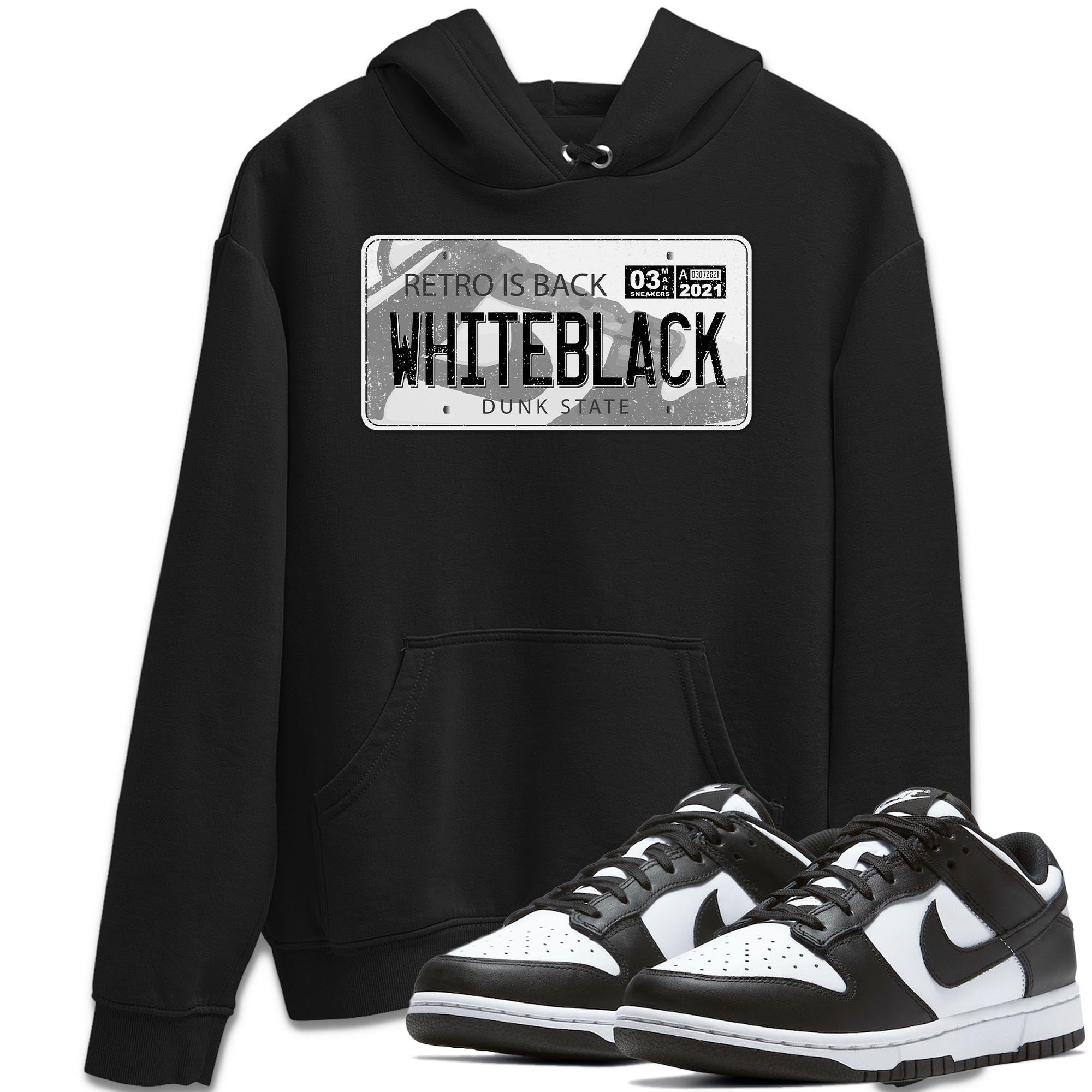 Air Jordan Plate Unisex Tops - Dunk Panda