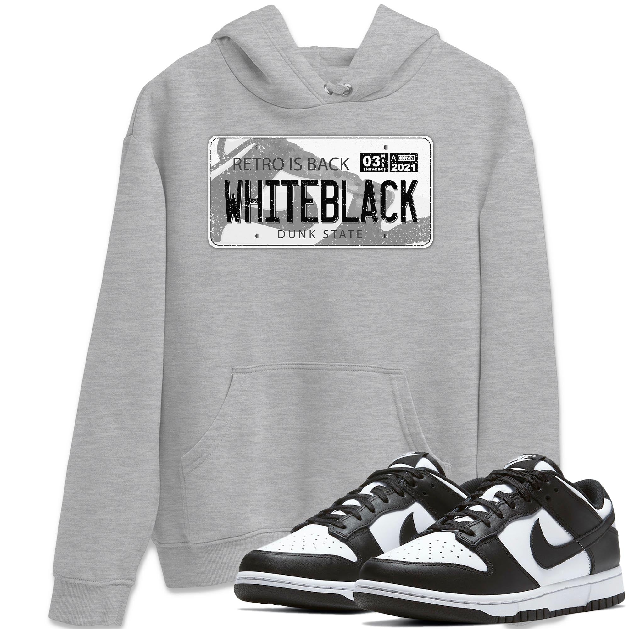 Air Jordan Plate Unisex Tops - Dunk Panda