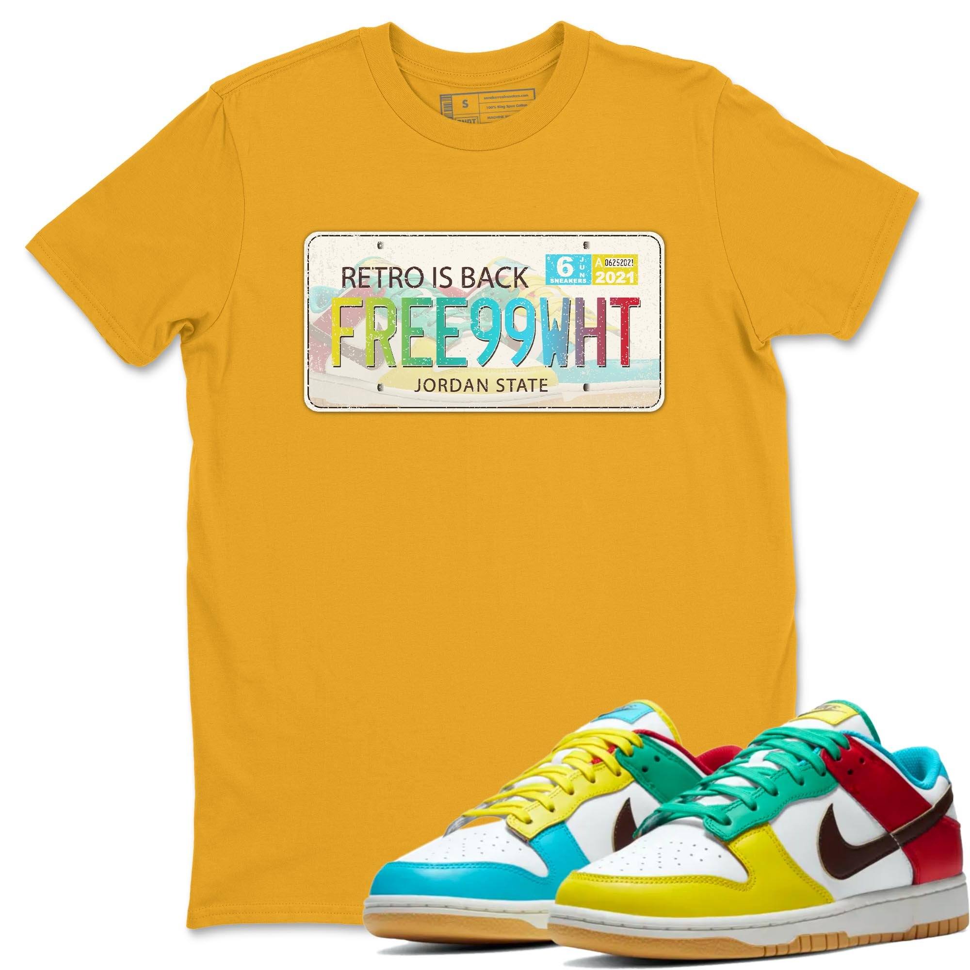 Air Jordan Plate Unisex Tops - Dunk Free 99 White